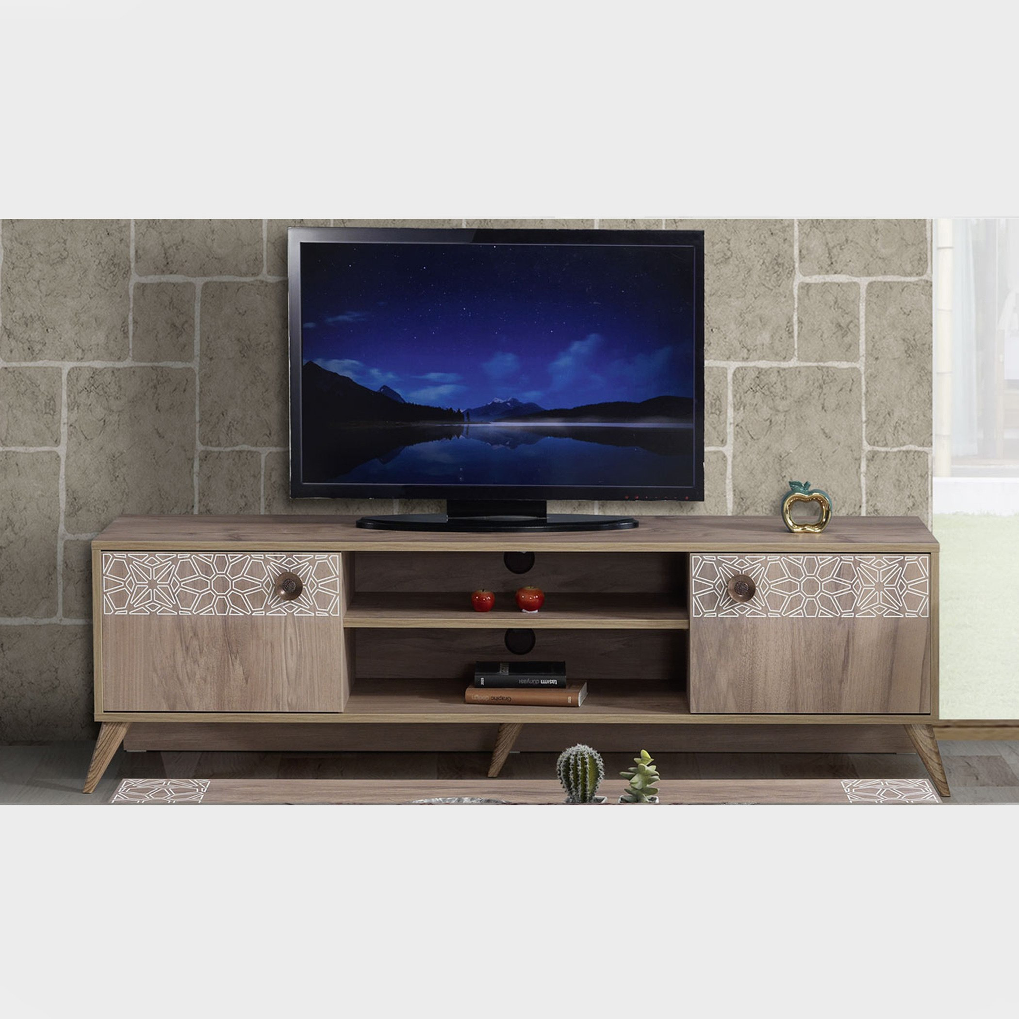 وحدة تلفزيون مستطيلة منخفضة ببابين حتى 65 بوصة من تريليس-hbxlivingroom-mediaunitsandstorage-tvunits-image-1