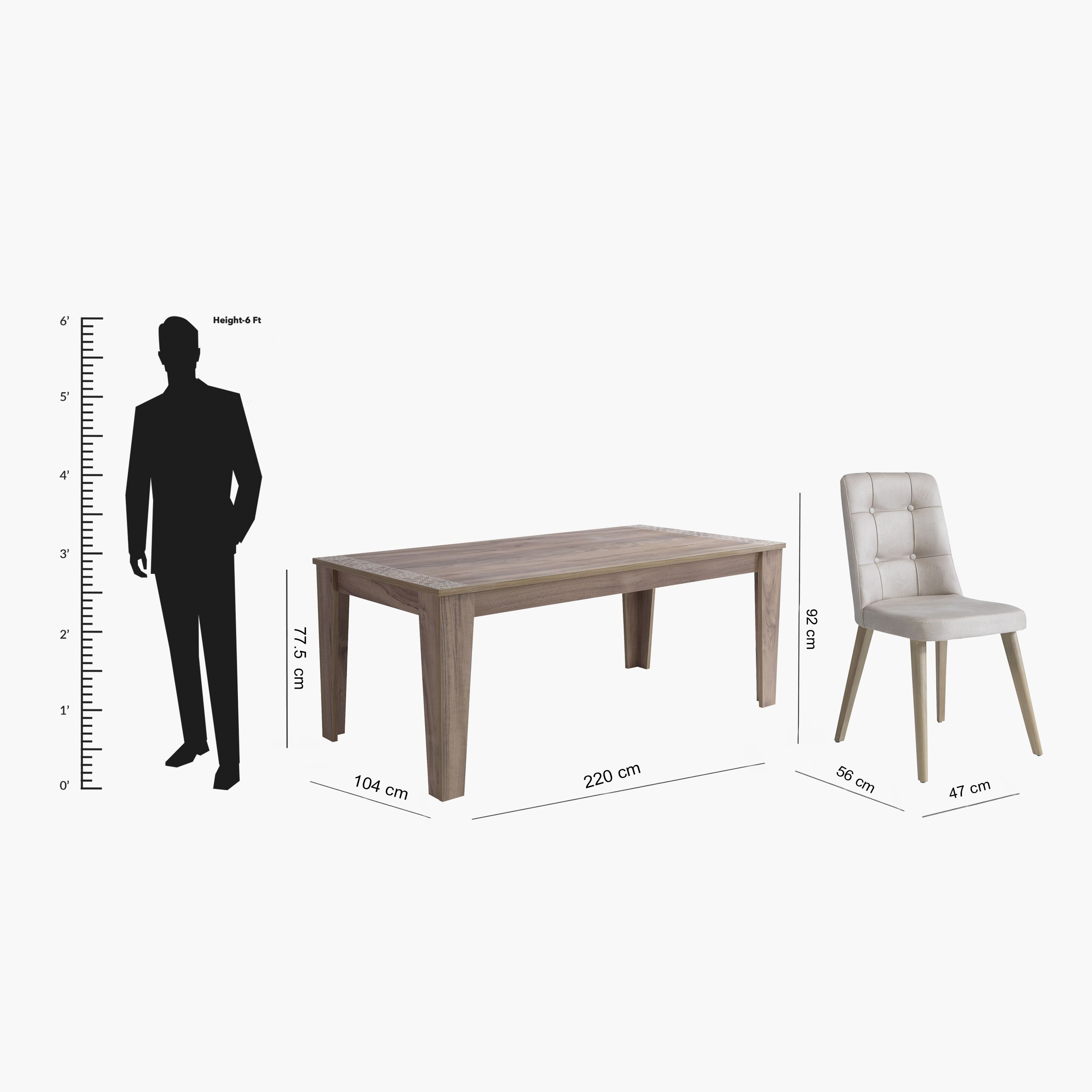 طقم سفرة 8 مقاعد من تريليس-hbxfurniture-diningtablesandsets-diningsets-eightseater-image-10