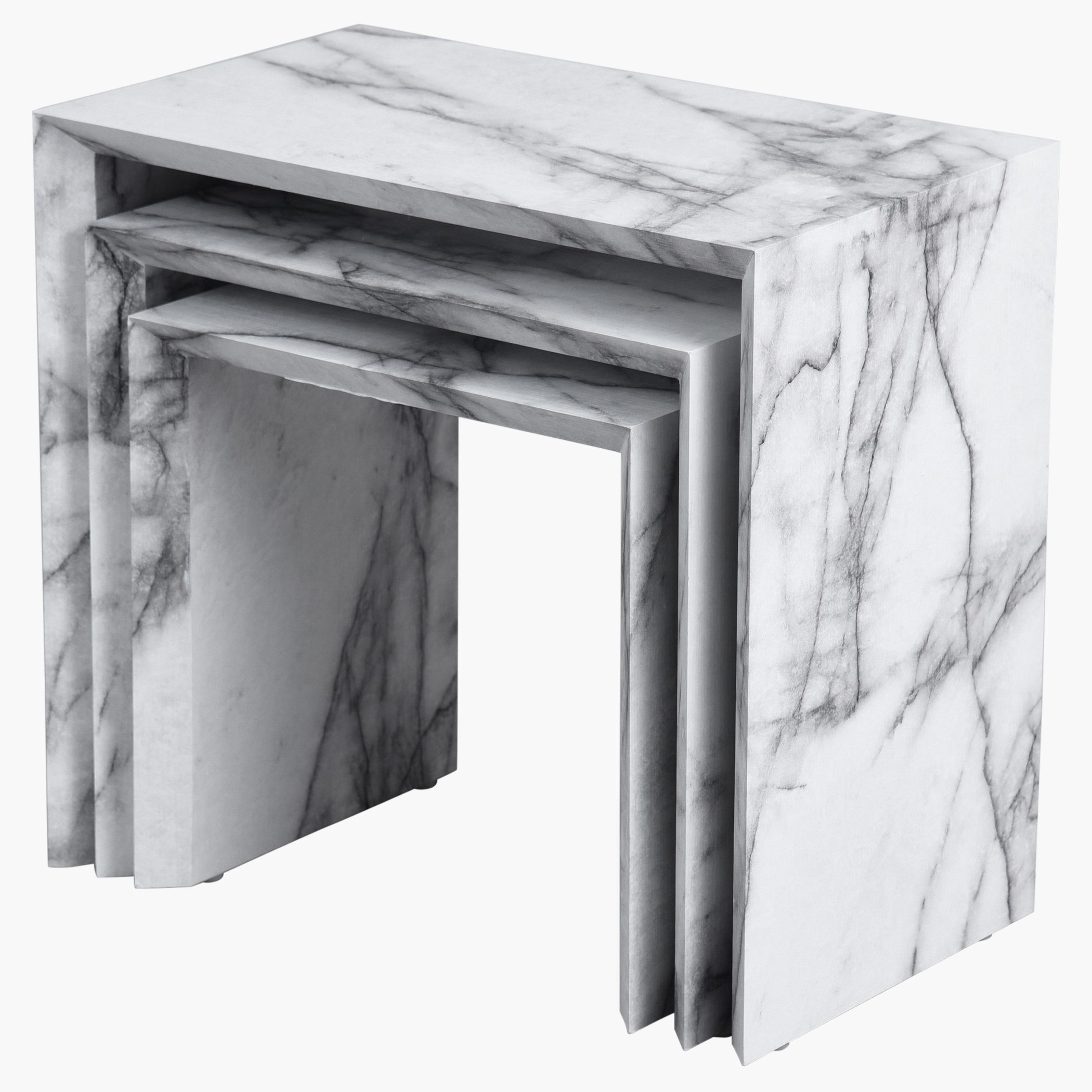 طقم طاولات متداخلة مستطيلة من ماربيلا هاسكي - 3 قطع-hbxfurniture-livingroom-nestingtables-image-3