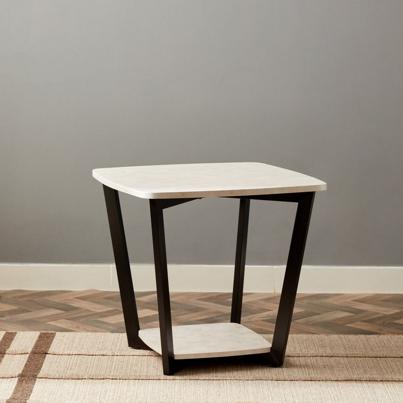 Fiona Square-Shaped End Table-End Tables-image-1