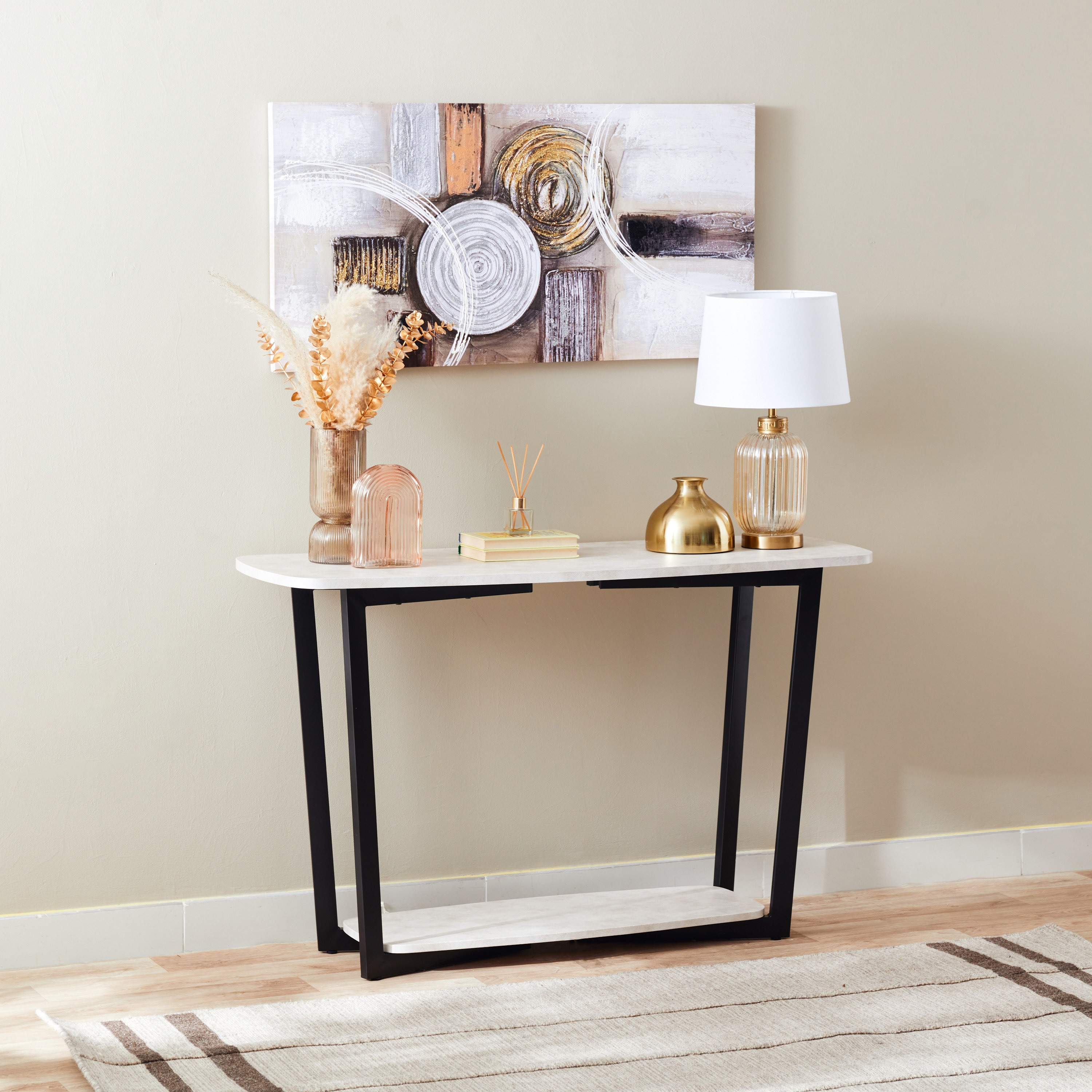 Fiona Rectangular Sofa Table-hbxfurniture-tablesandstands-consoletables-image-1