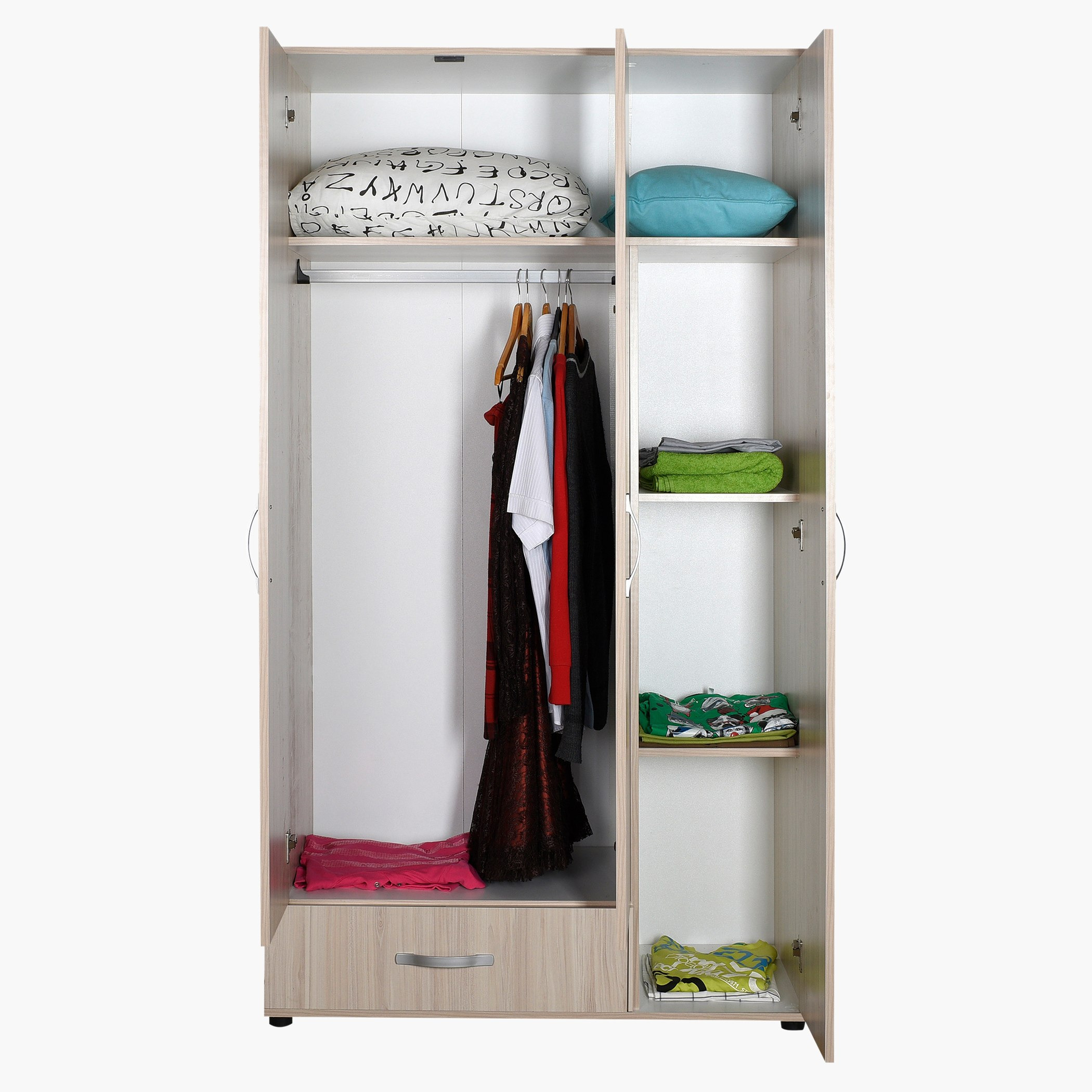 خزانة ملابس 3 أبواب مع درج - دايناميك من موڤو-hbxfurniture-wardrobes-image-3