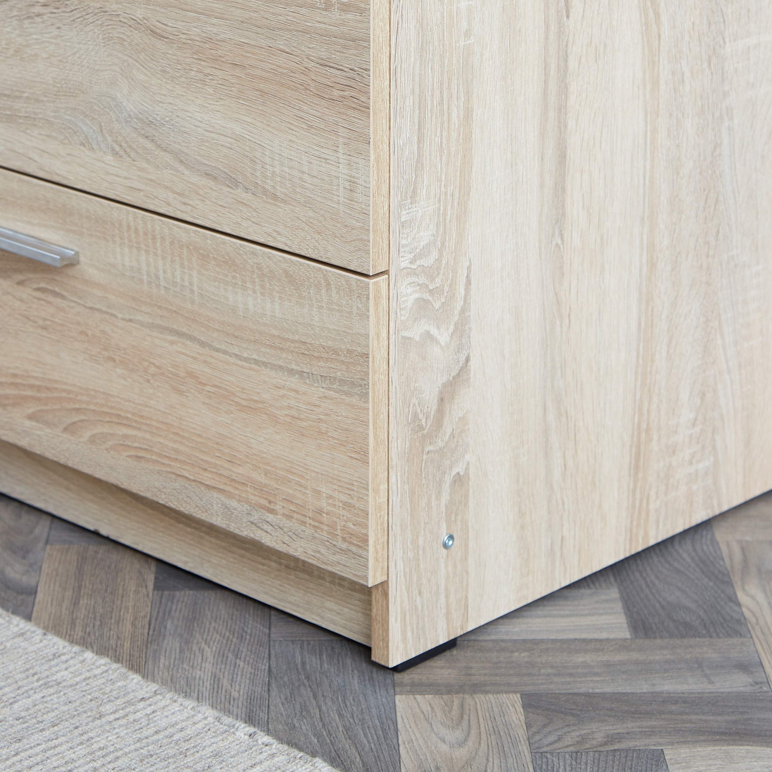 خزانة ملابس 3 أبواب مع مرآة ودرجين - بلس من موڤو-hbxfurniture-wardrobes-image-7
