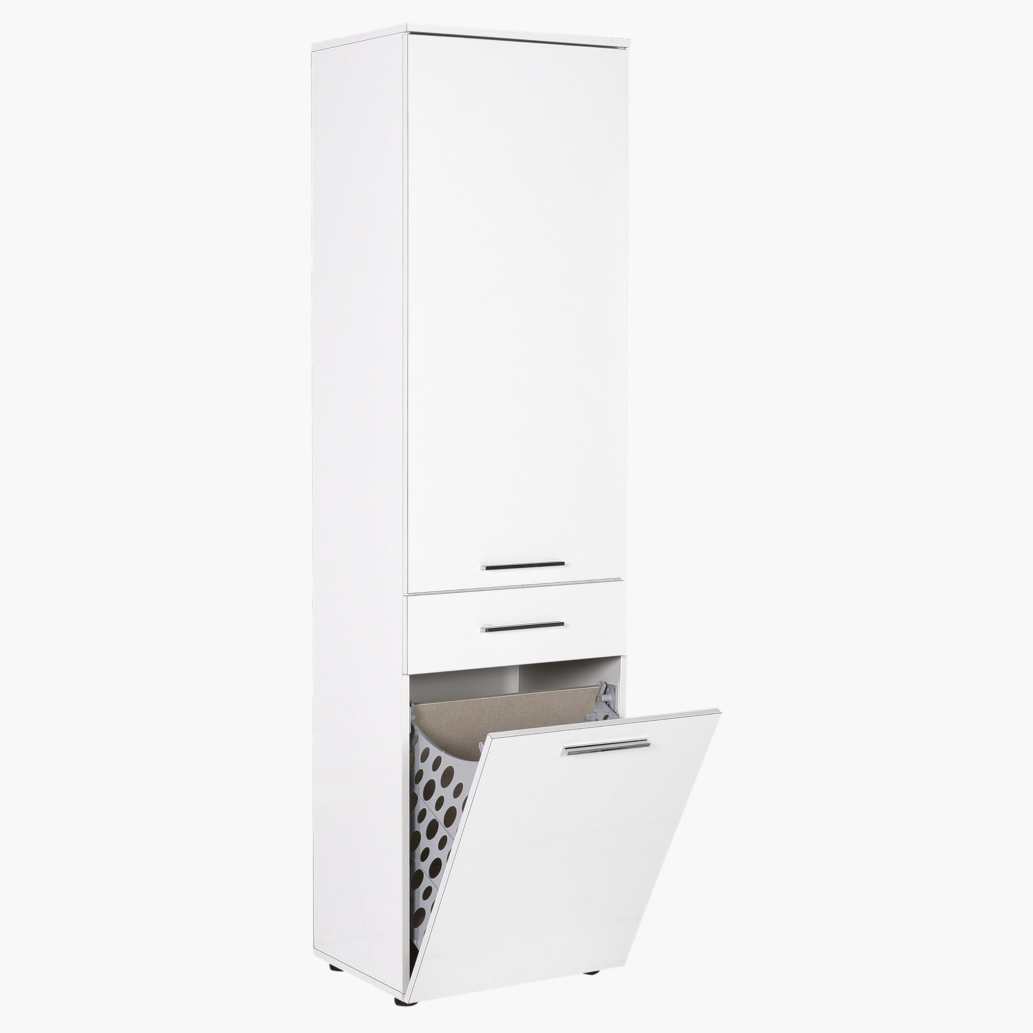 دولاب غسيل بباب ودرج مع سلّة غسيل من دايموند-hbxbedroom-bedroomaccessories-bedroomstorage-image-1