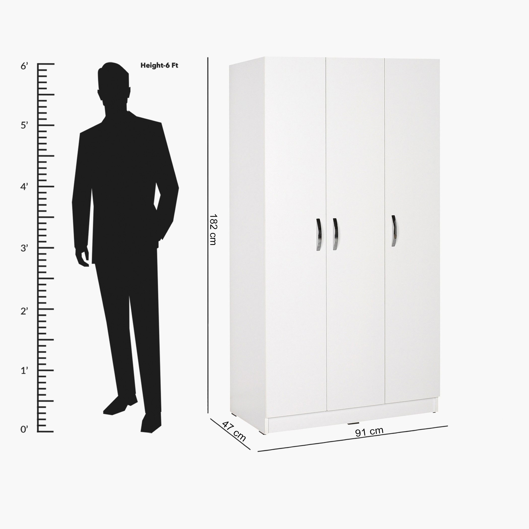 خزانة ملابس 3 أبواب - بودروم من موڤو-hbxfurniture-wardrobes-image-6
