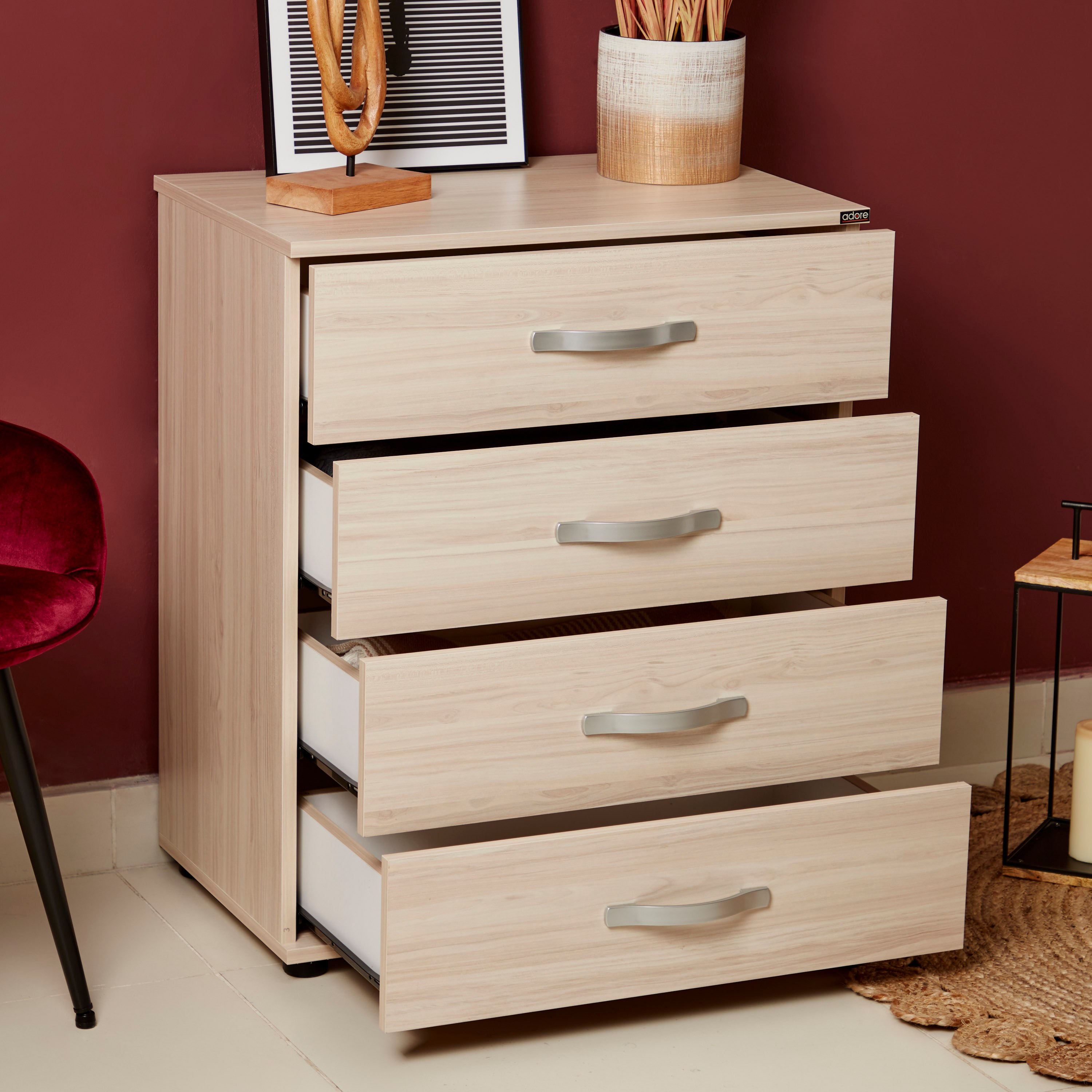 وحدة تخزين بــ 4 أدراج - دايناميك من موڤو-hbxkidsandyouth-dressersandchests-chestofdrawers-image-3