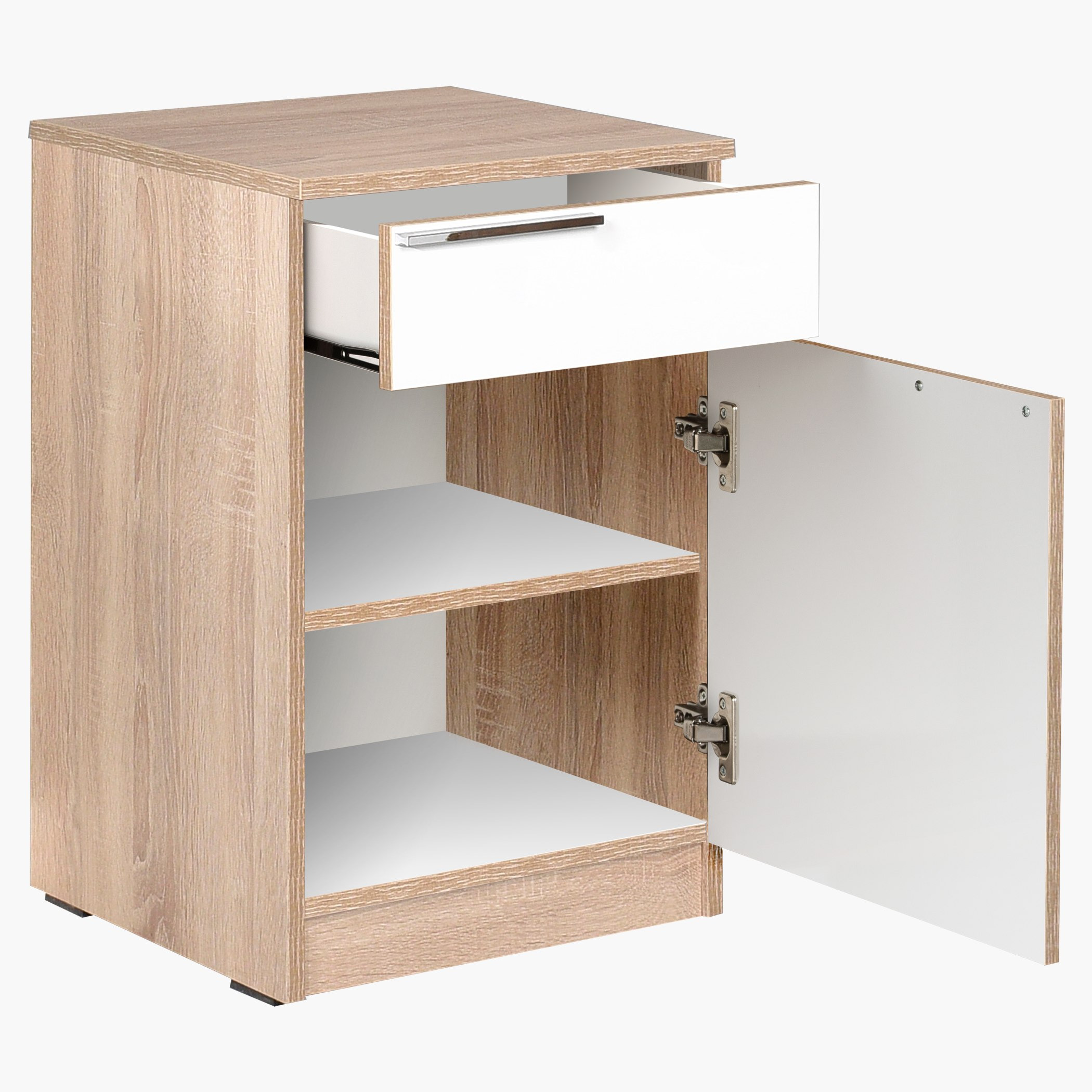 طاولة سرير جانبية بدرج وباب واحد - بلس من موڤو-hbxkidsandyouth-nightstands-image-3