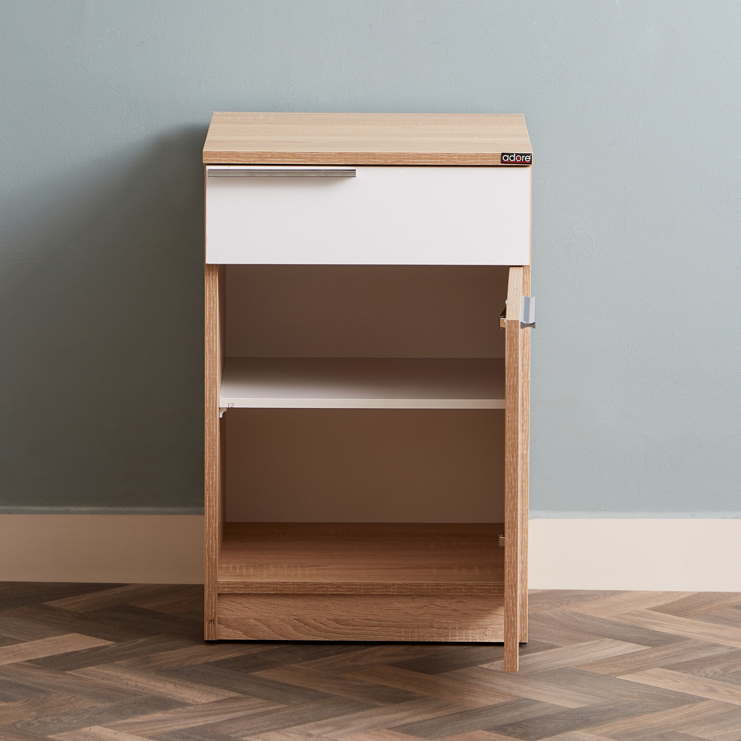 طاولة سرير جانبية بدرج وباب واحد - بلس من موڤو-hbxkidsandyouth-nightstands-image-4
