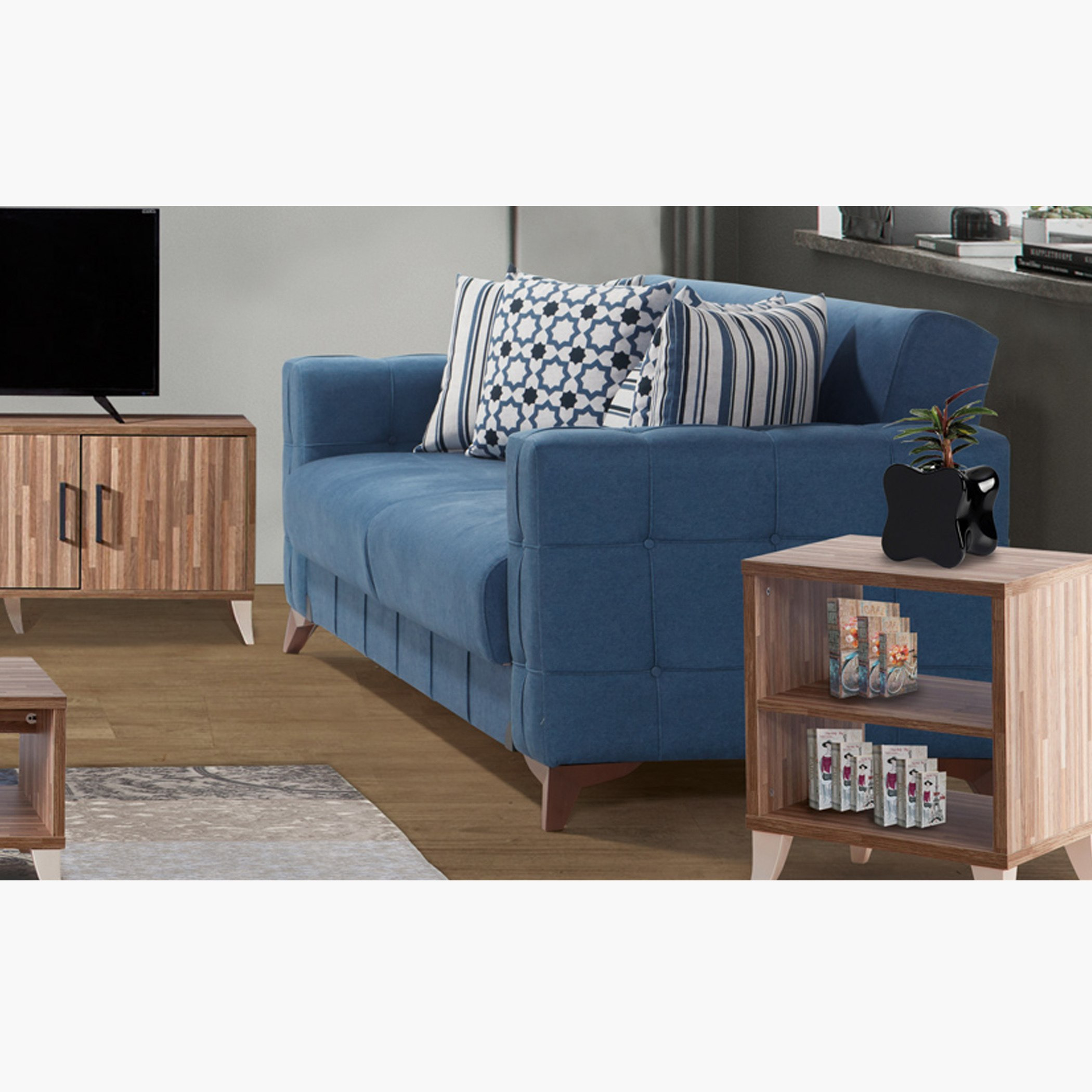 كنبة سرير 3 مقاعد مع وسائد بطبعات من المغرب-hbxlivingroom-sofasandarmchairs-sofas-image-1