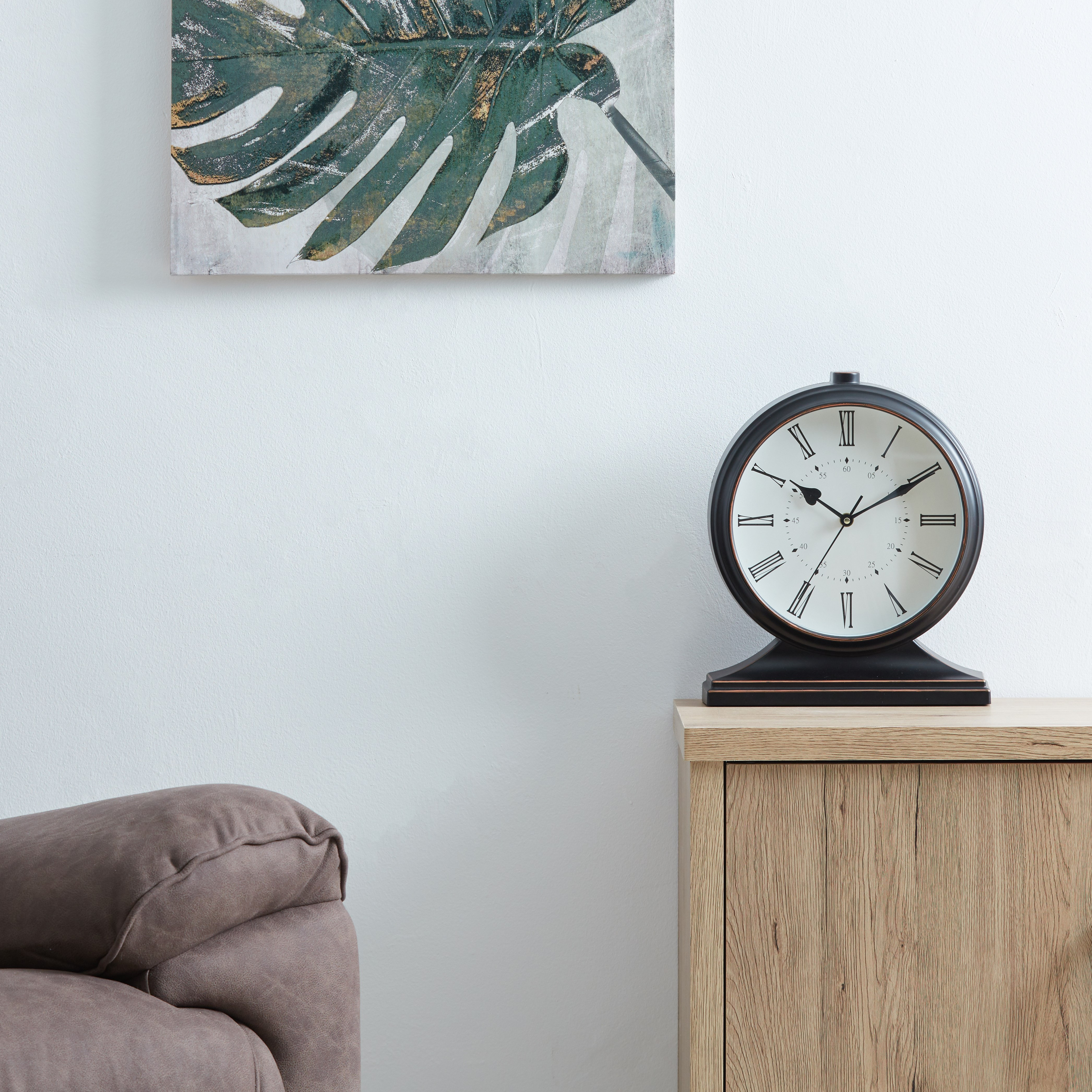 Antique Round Table Clock - 32 cm-PROMO_HB_AE_B1G1_250925-image-2