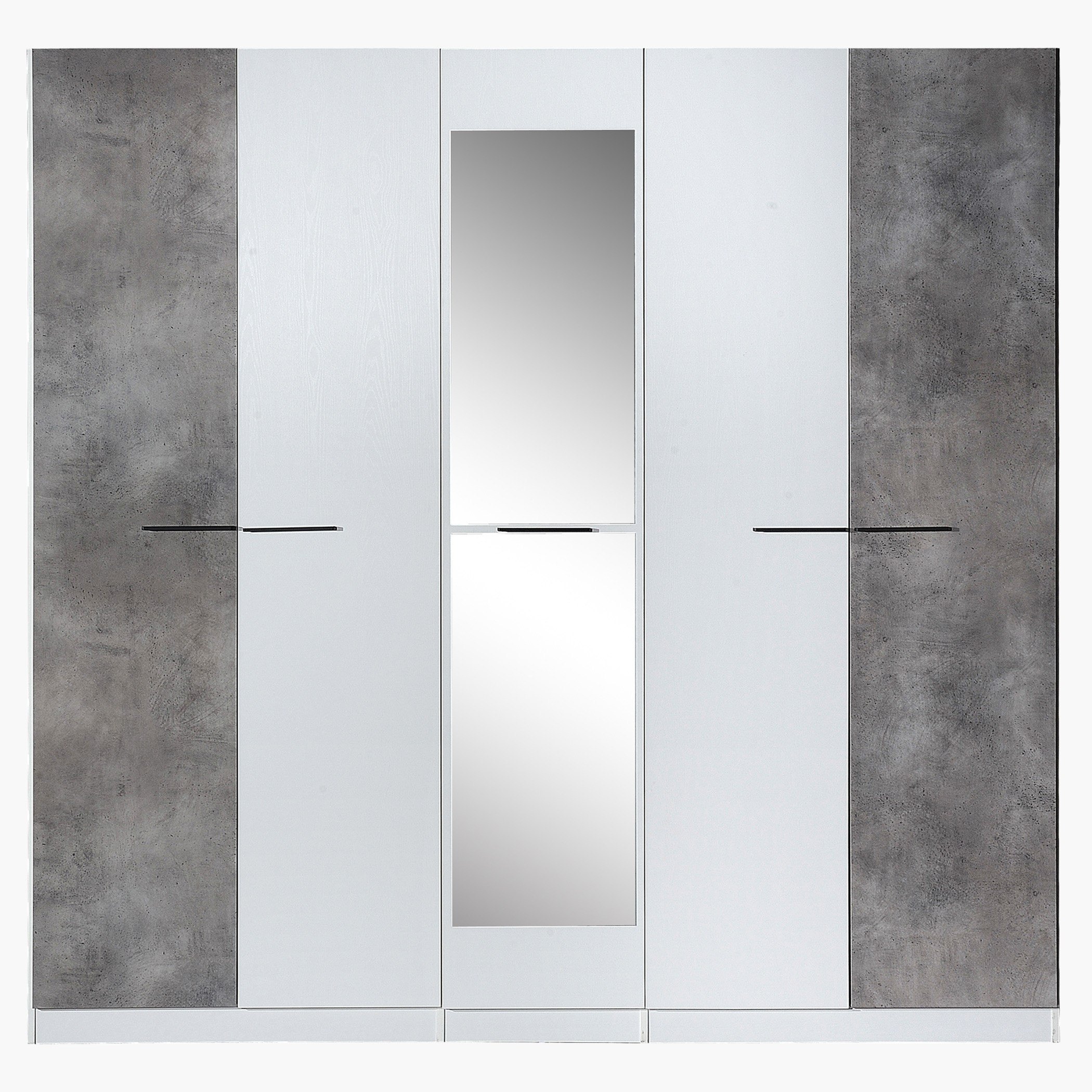 خزانة ملابس 5 أبواب مع مرآة - سيدني من موڤو-hbxfurniture-wardrobes-image-3