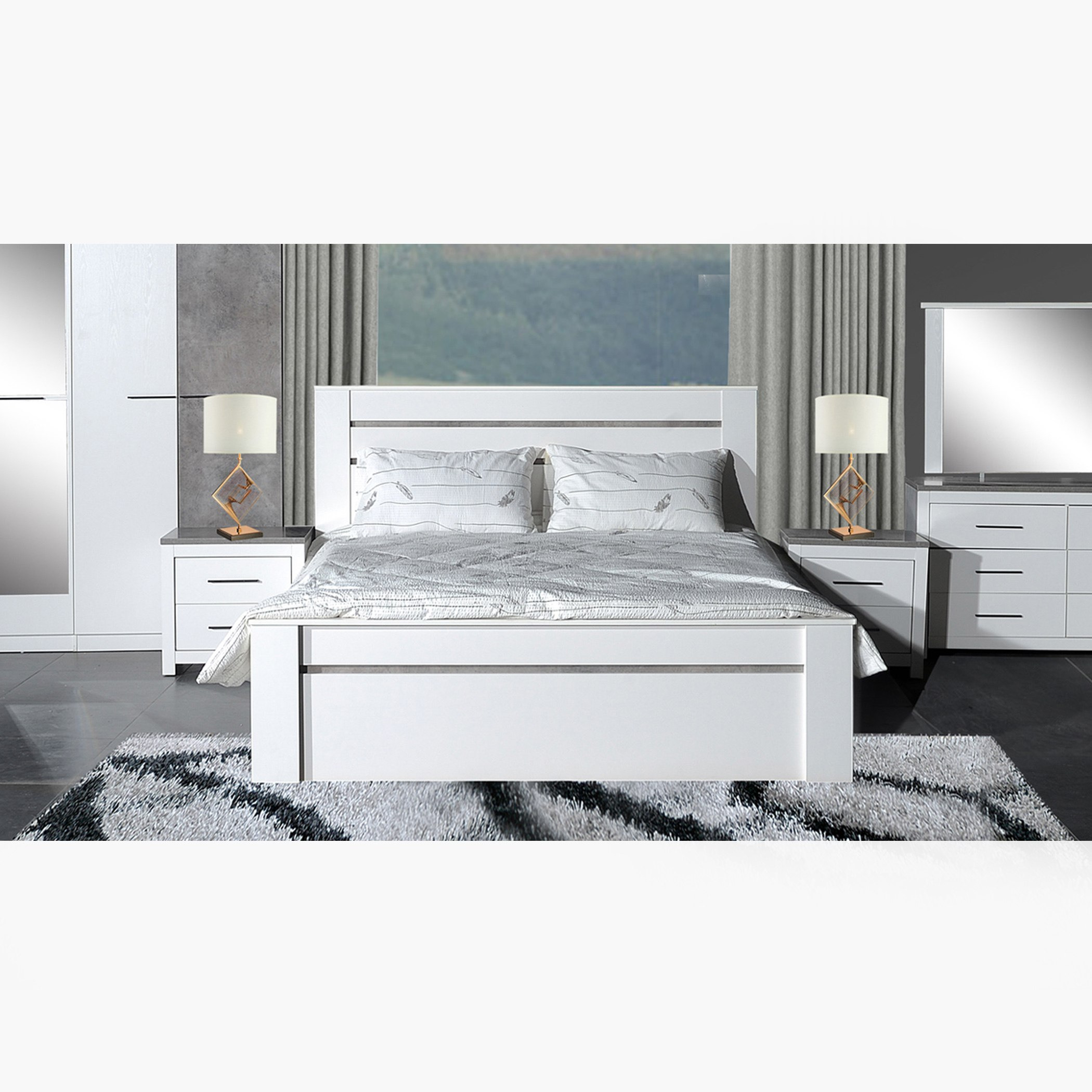 سرير كينج من سيدني - 180x200 سم-hbxfurniture-bedsandbedsets-beds-king-image-1