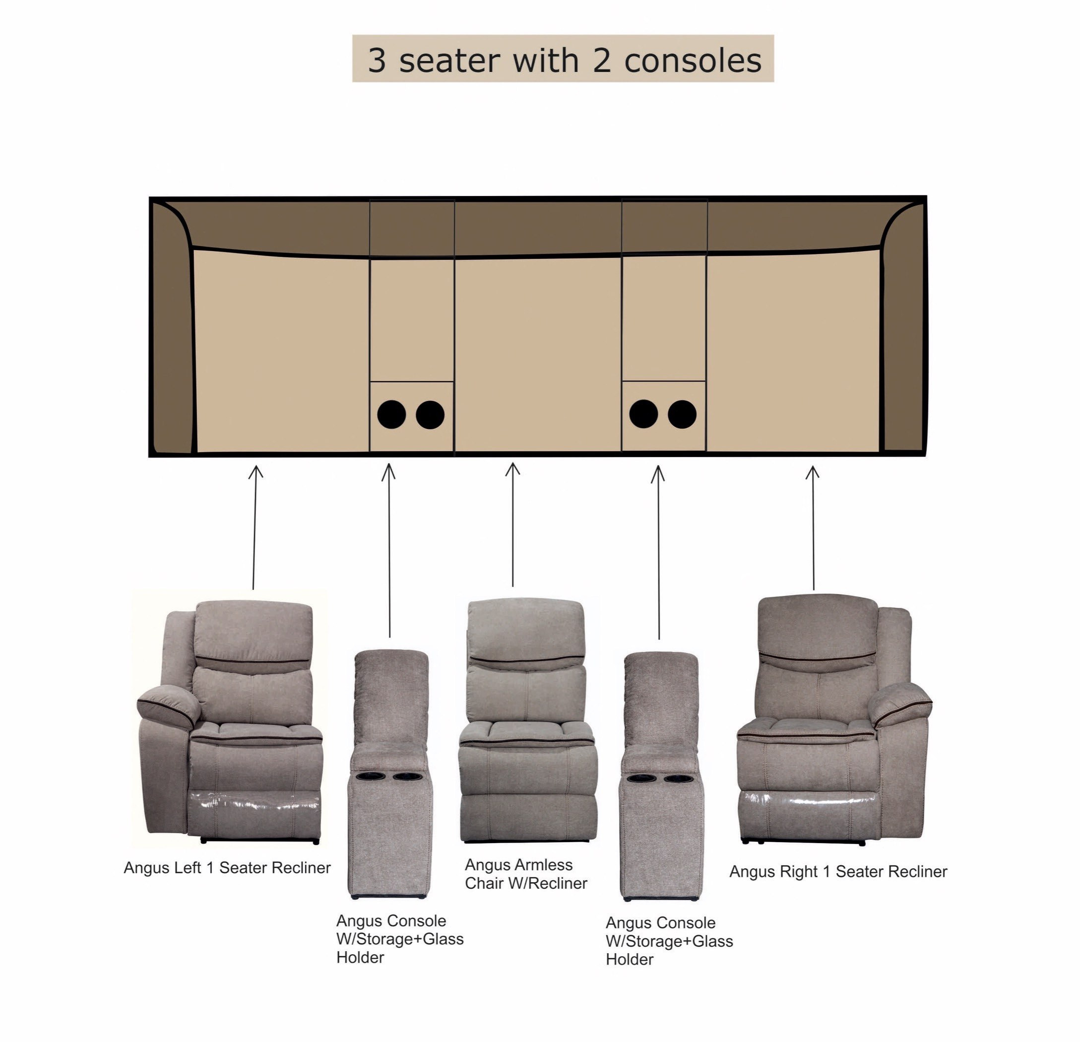 Angus Left 1-Seater Recliner Sofa-hbxfurniture-livingroom-sofasandsofasets-image-17
