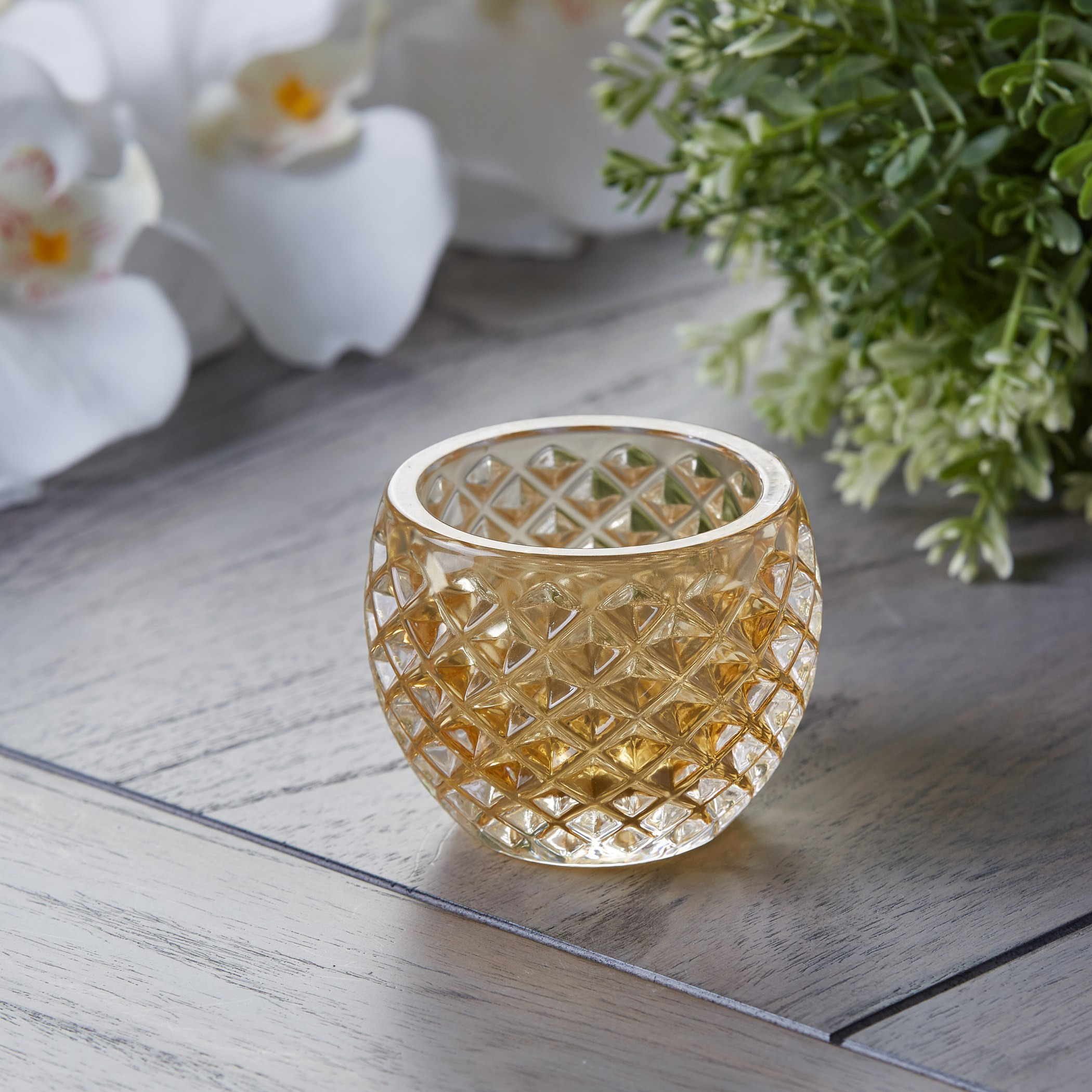 حامل شموع على شكل أناناس بارز الملمس-hbxlivingroom-decorandaccessories-candleholders-image-1