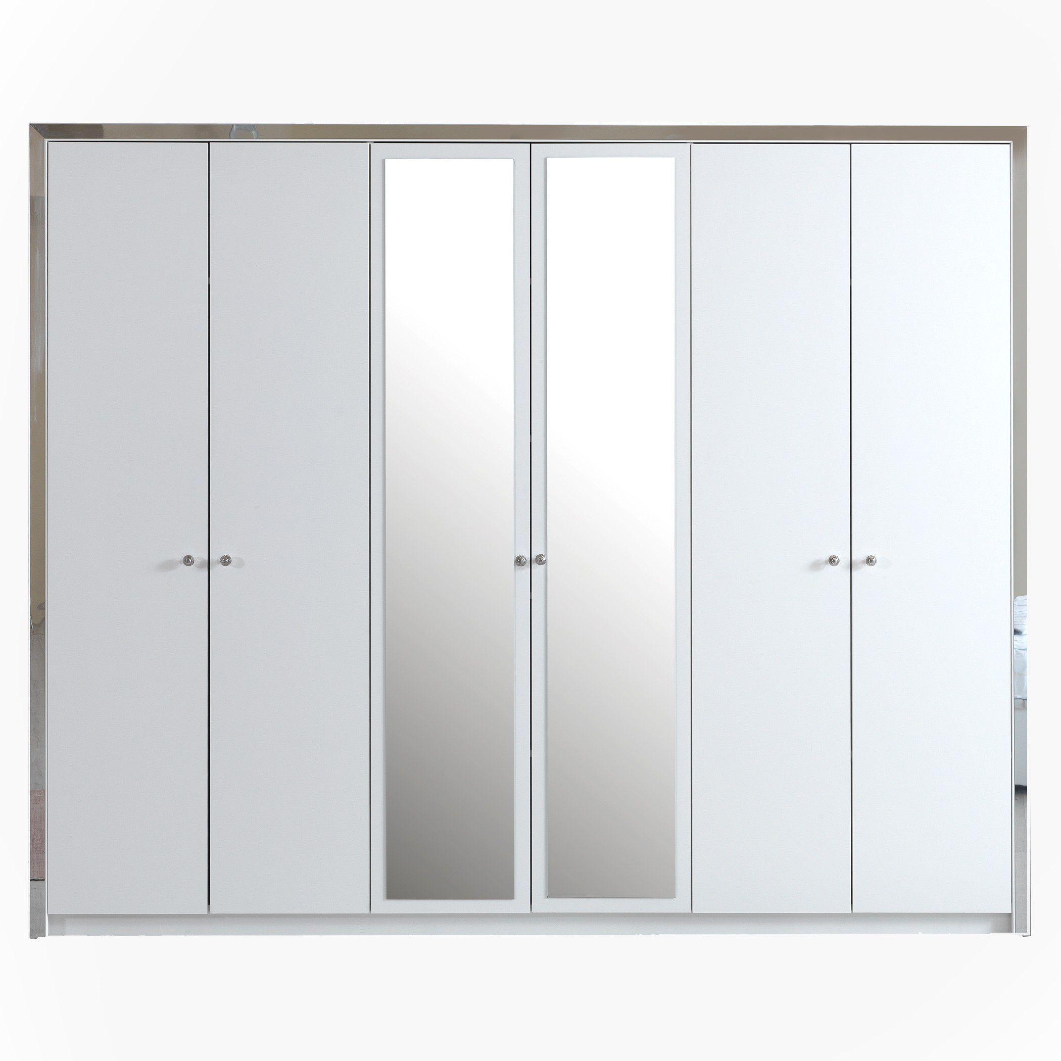 خزانة ملابس بـ6 أبواب مع مرآة من هيلاري-hbxfurniture-wardrobes-image-2
