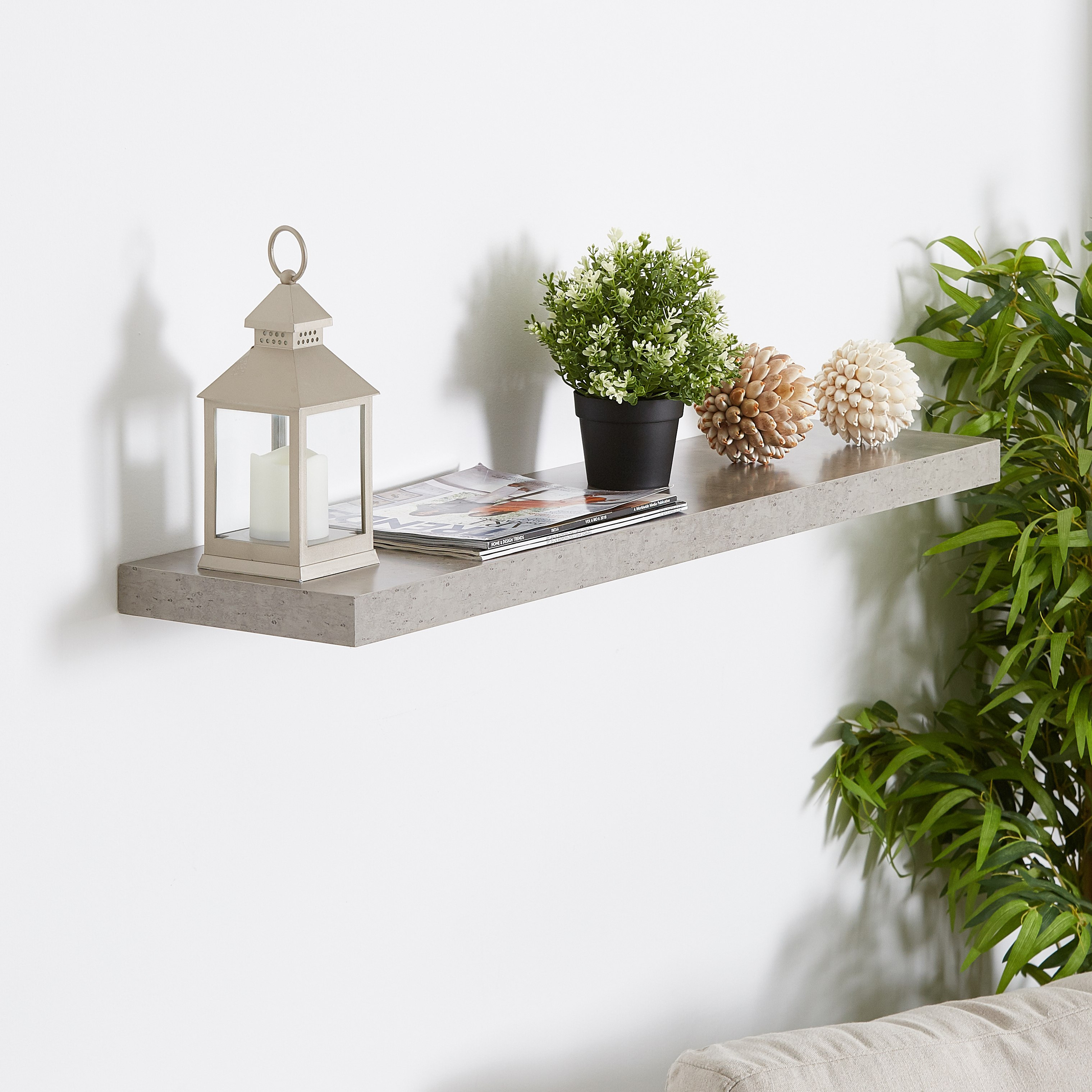 رف جدار مستطيل من سيمنتينو -hbxfurniture-mediaunitsandstorage-wallshelves-image-2