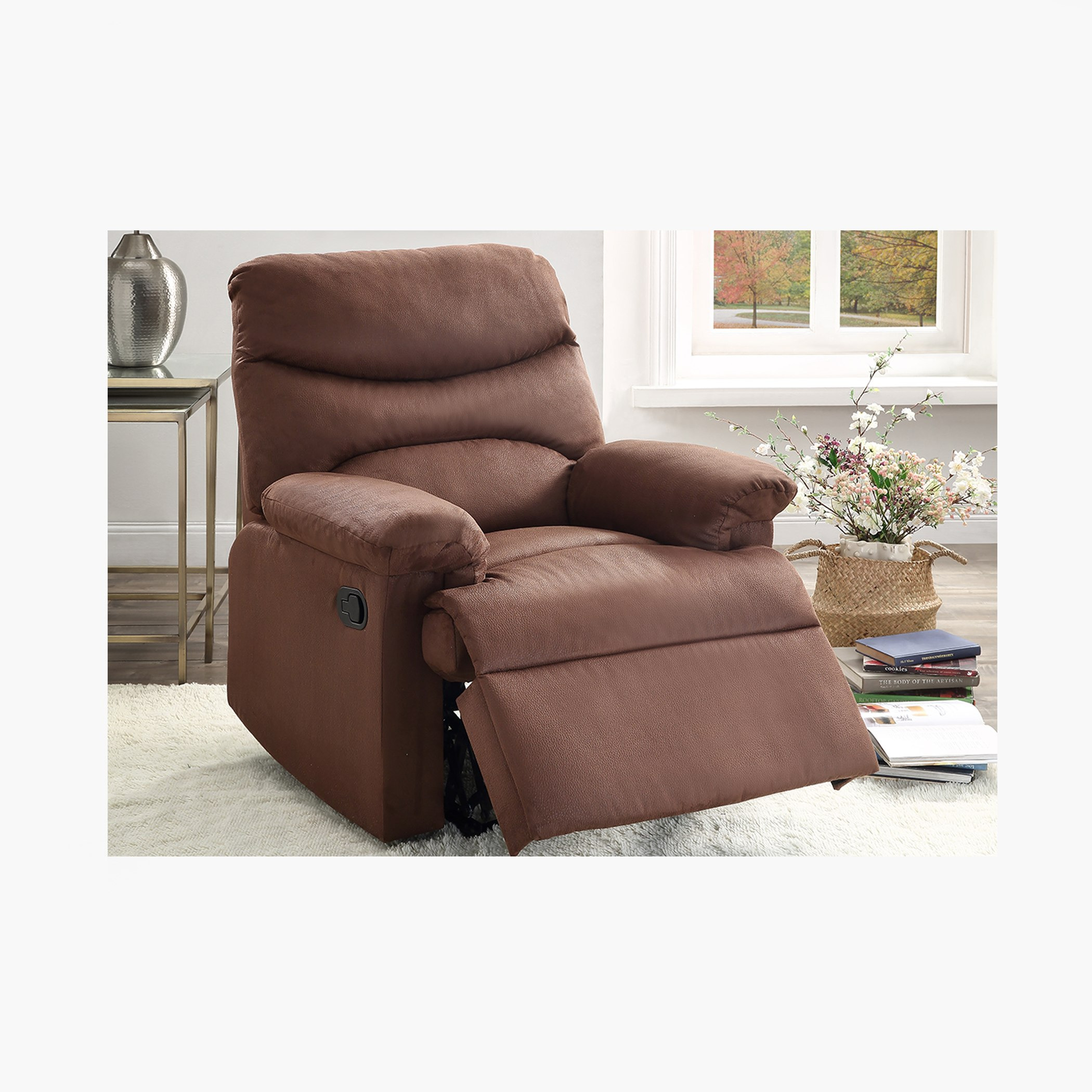 كرسي بذراعين قابل للضبط من أركاديا-hbxfurniture-sofasandarmchairs-reclinersofas-image-1