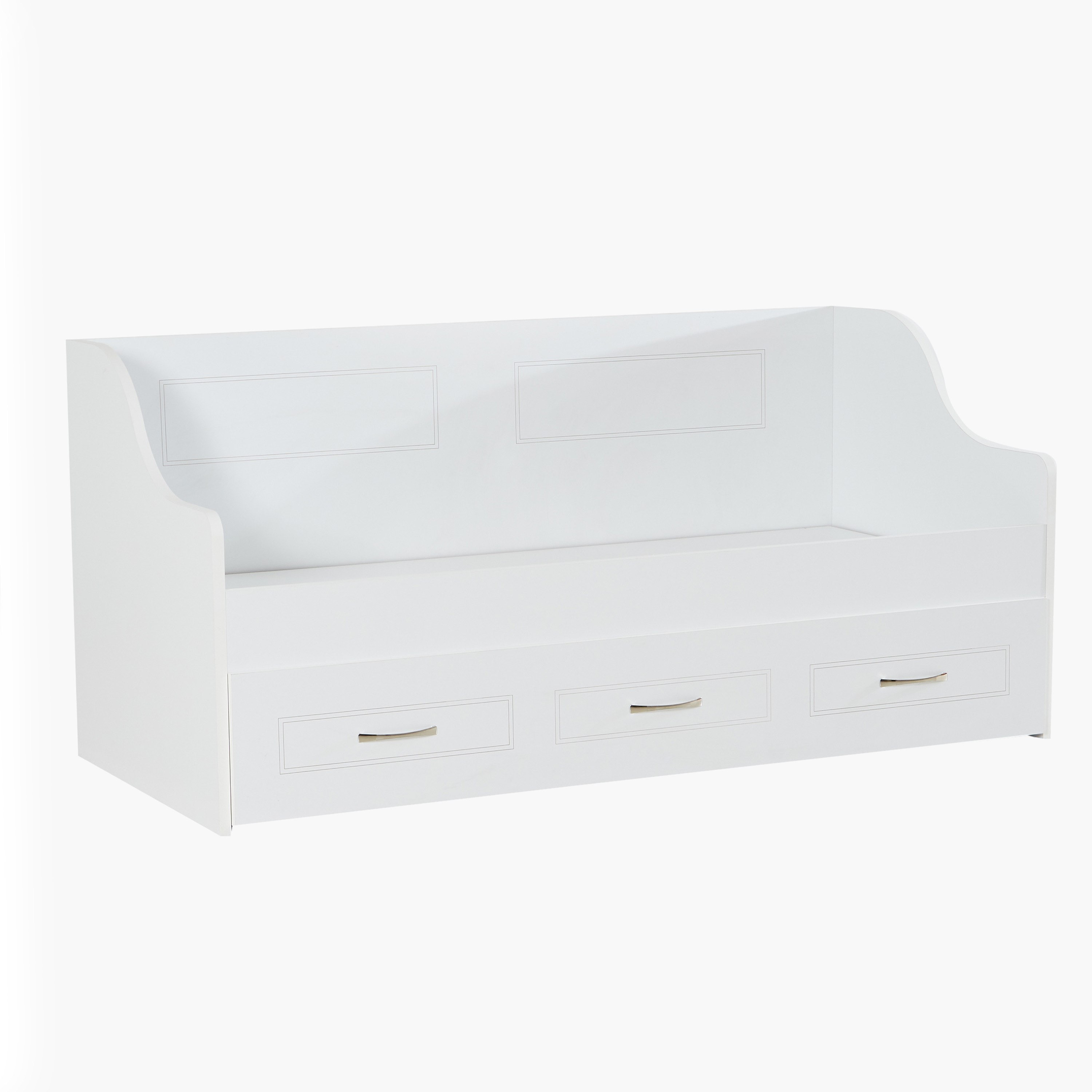 Sunrise Single Day Bed with Pull-Out Bed - 90x200 cm-hbxbedroom-bedsandbedsets-daybeds-image-2