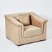Cinderella 1-Seater Velvet Sofa with Cushion-Armchairs-thumbnail-6