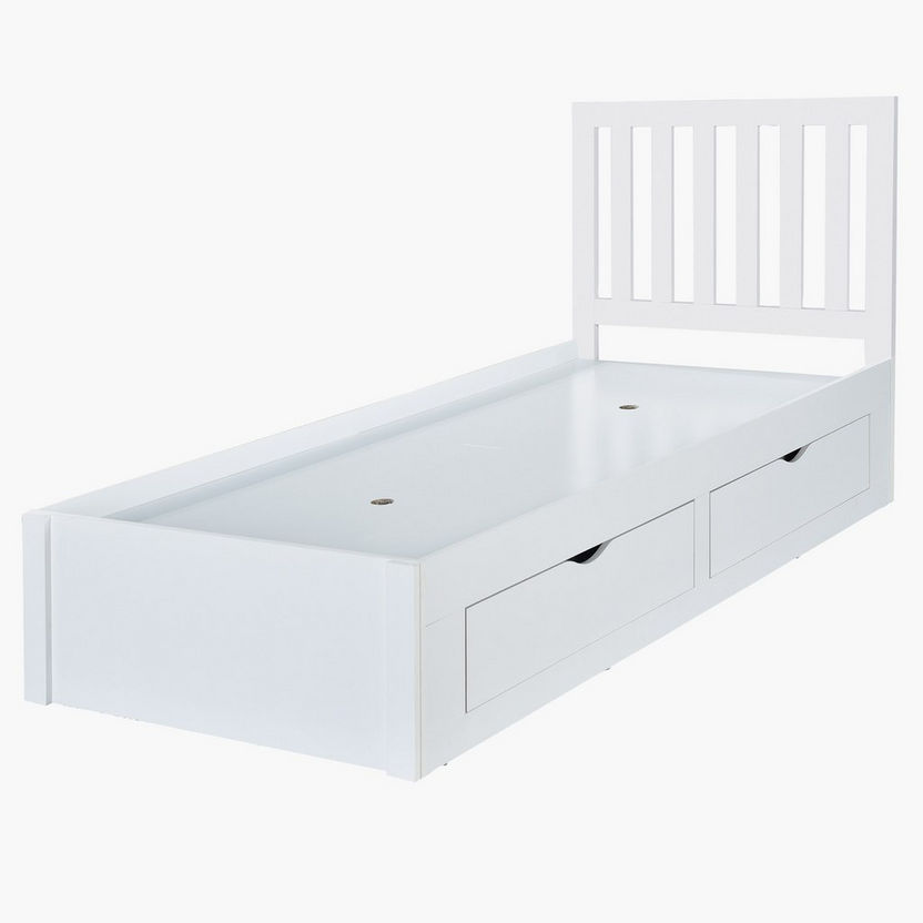 Patara Single Bed with 4-Drawers - 90x200 cm-Single-image-3