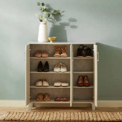 Patara 3-Door Shoe Cabinet for up to 16 Pairs-Shoe Cabinets and Racks-image-2