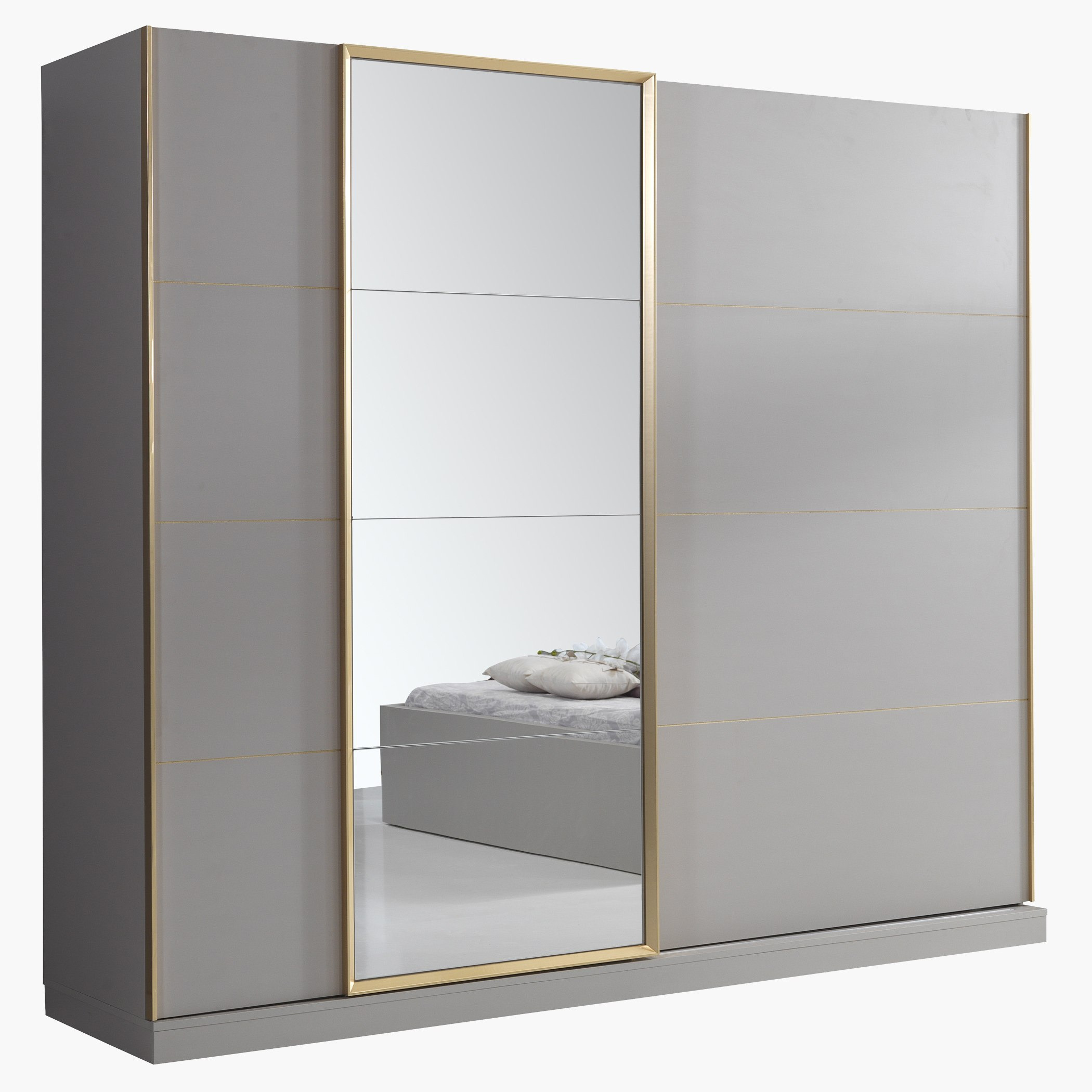 خزانة ملابس بباب انزلاقي مع مرآة من مايفير-hbxfurniture-wardrobes-image-2