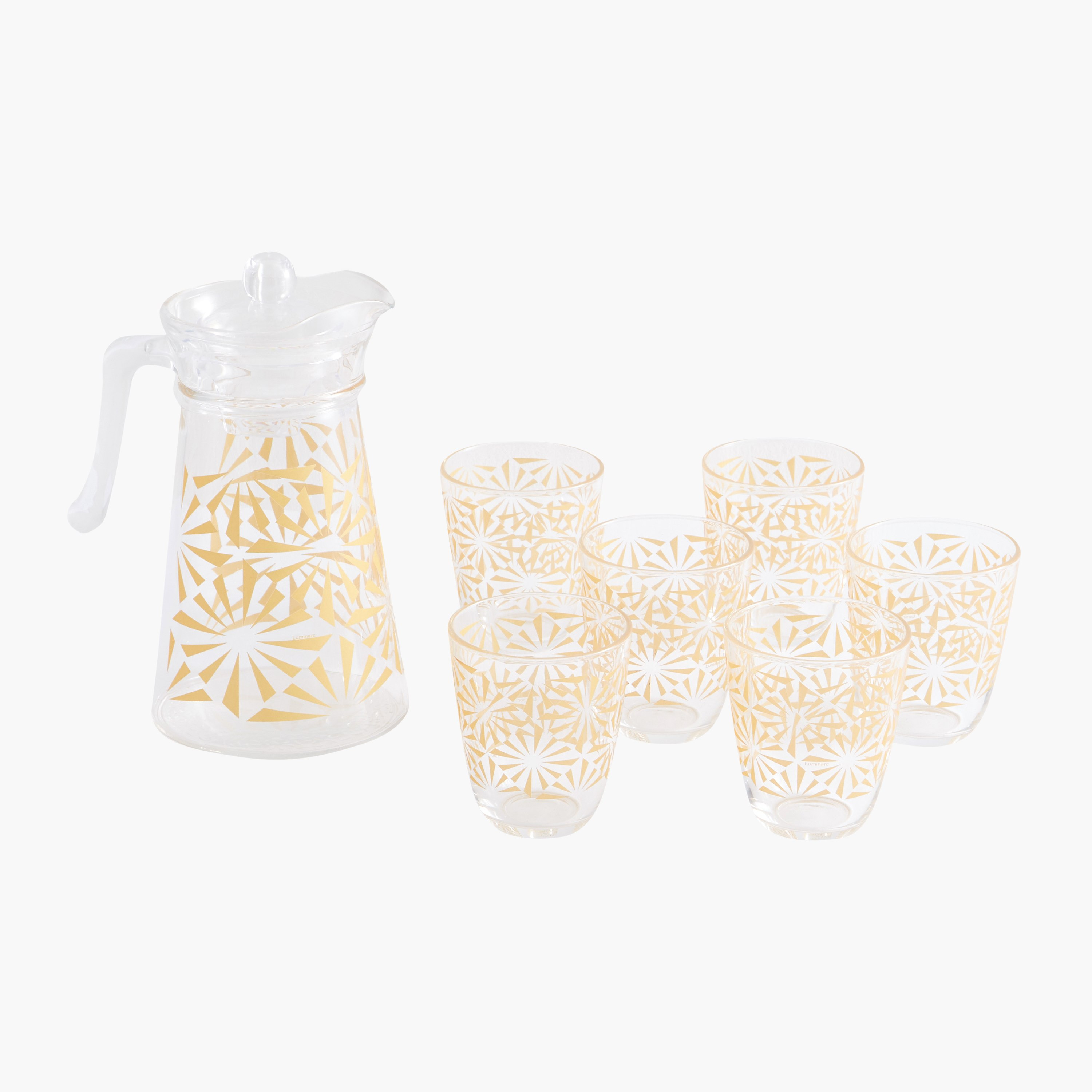 Sofya 7-Piece Printed Drink Set-hbxhomeware-hbxkitchen-image-2