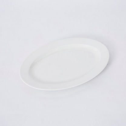 Crimsson Porcelain Oval Platter - 30 cm-Crockery-image-4