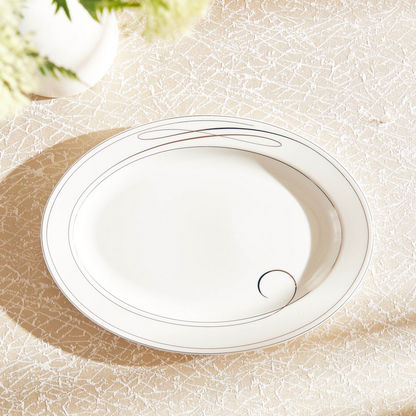 Valerie Porcelain Oval Platter - 30 cm