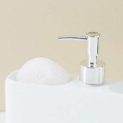 Mica Soap Dispenser with Compartment