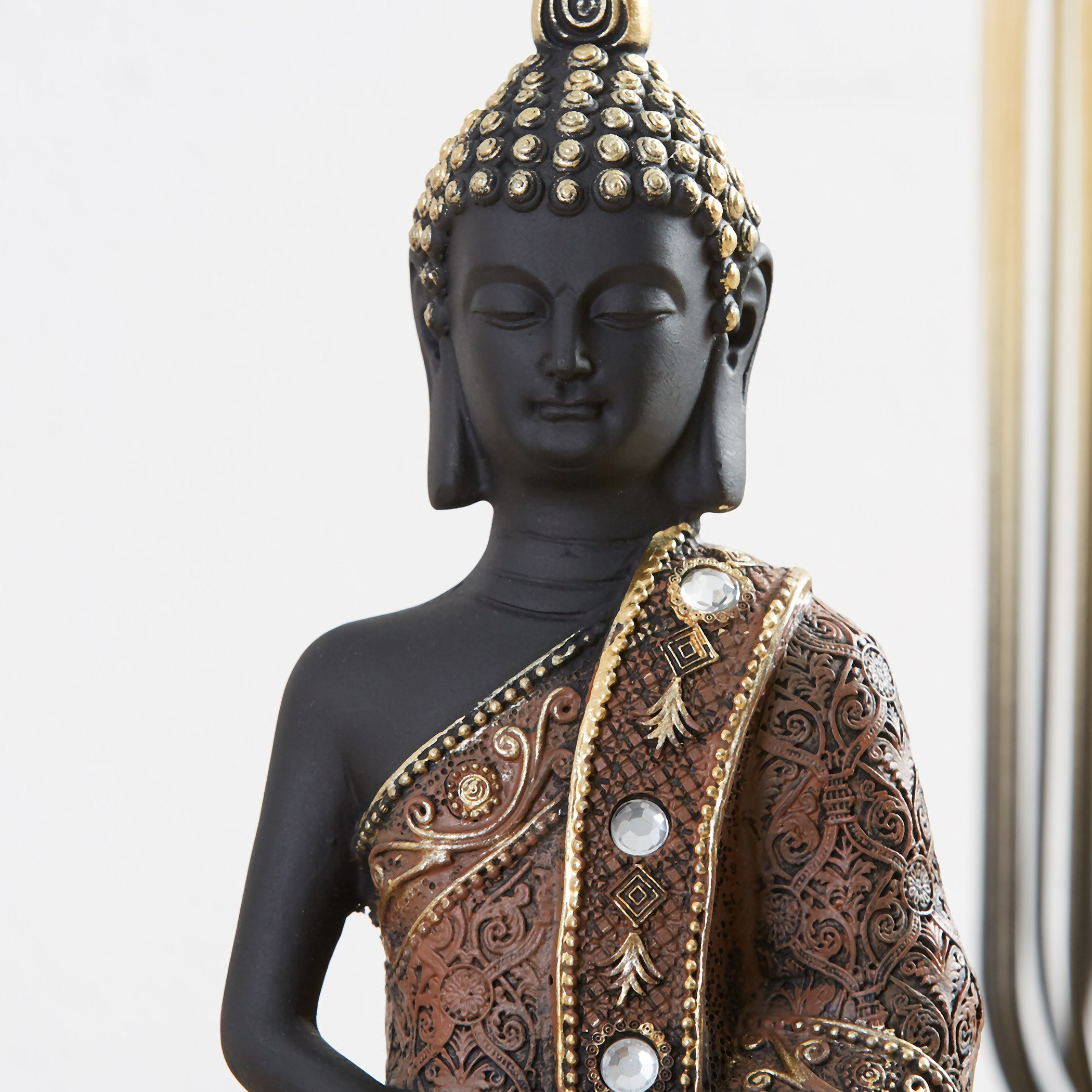 تمثال بوذا للتأمل مزين  بزخارف-hbxhomeware-homedecor-figurinesandornaments-image-2