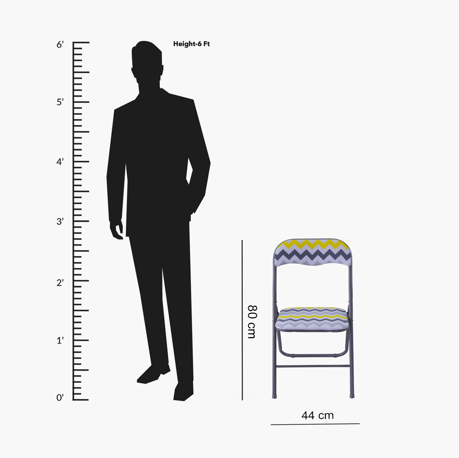Matra Printed Folding Chair-hbxfurniture-outdoor-swingsandchairs-image-4