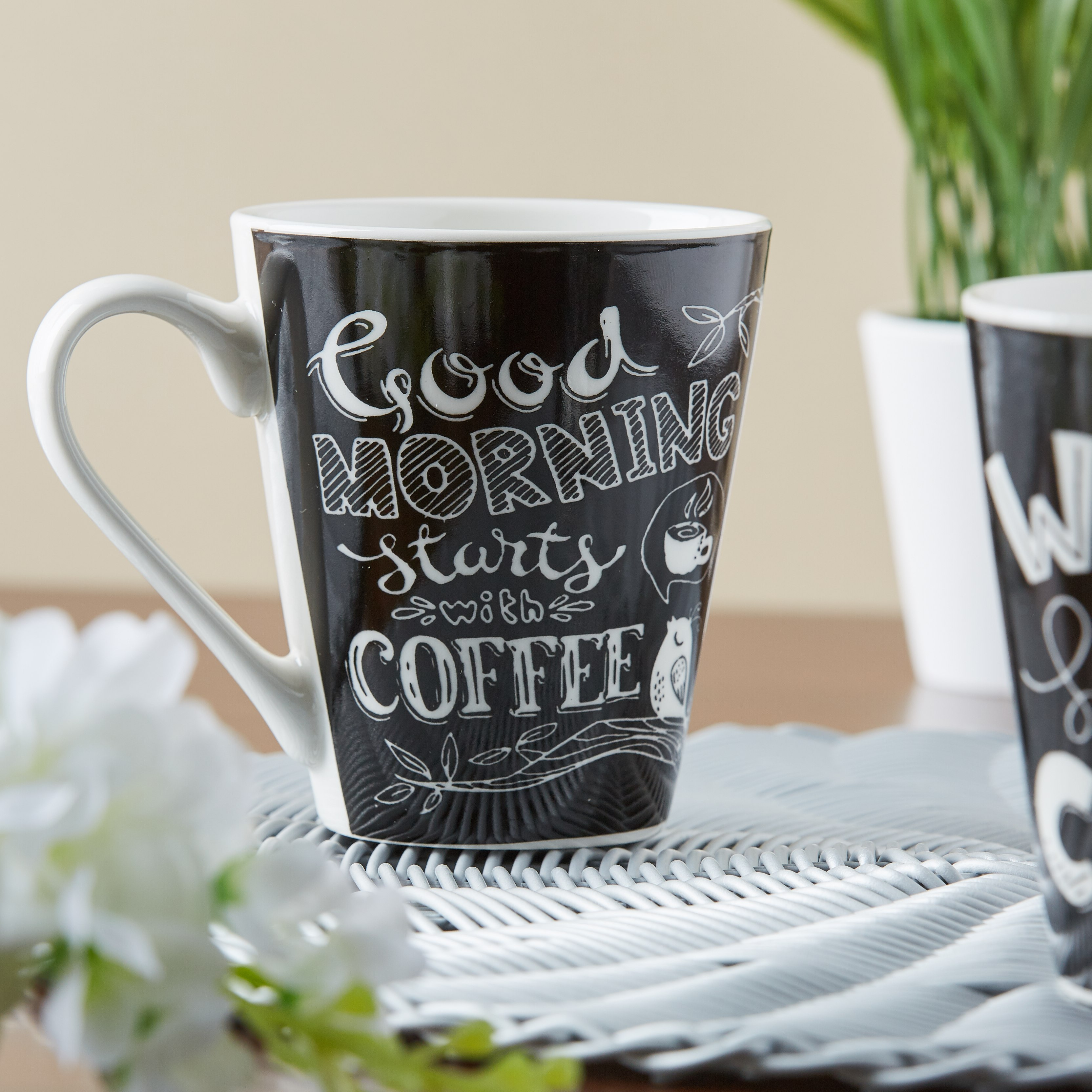 طقم مج بطبعات من قطعتين- 350 مل-hbxdecorandfurnishings-tabletop-crockery-image-2