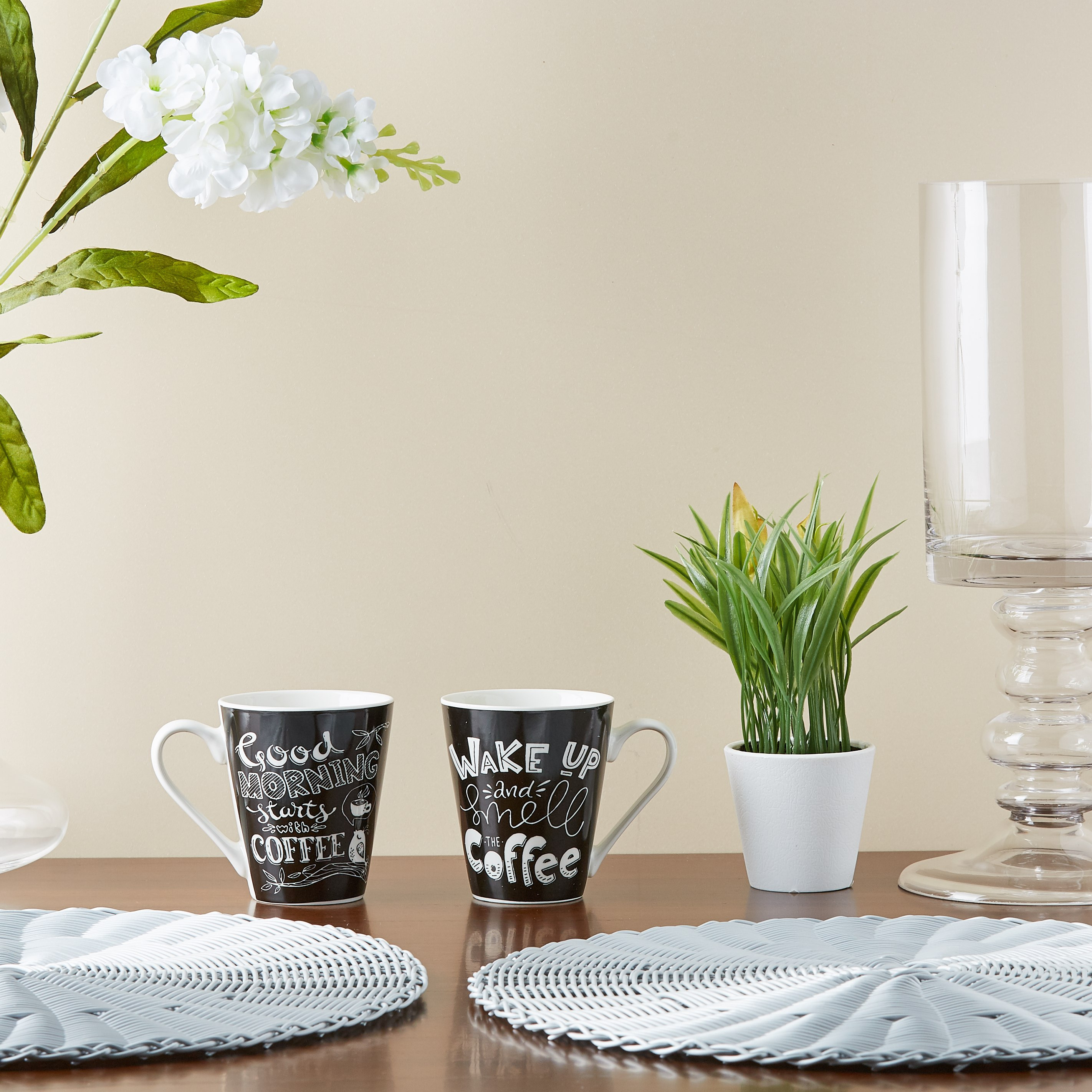 طقم مج بطبعات من قطعتين- 350 مل-hbxdecorandfurnishings-tabletop-crockery-image-3