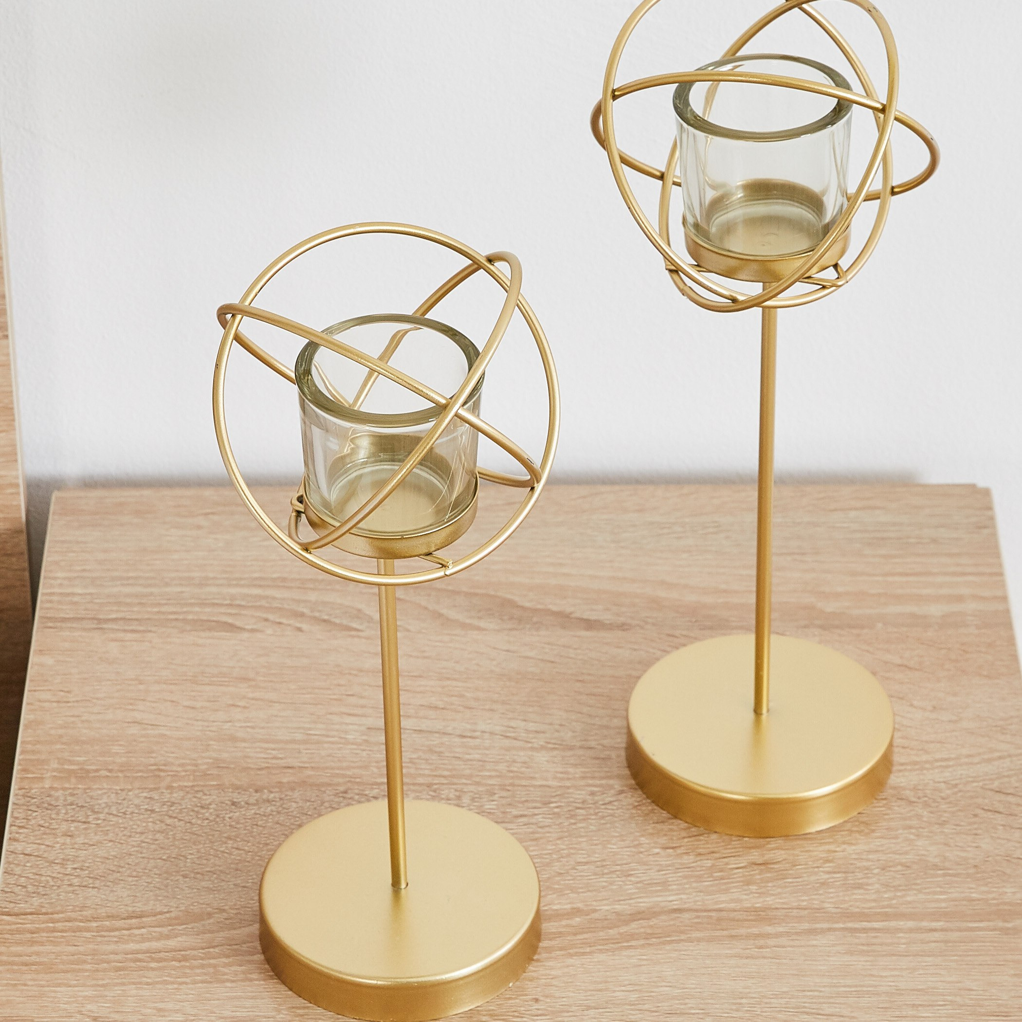 Gloss Tealight Holders - Set of 2-hbxlivingroom-decorandaccessories-candleholders-image-2