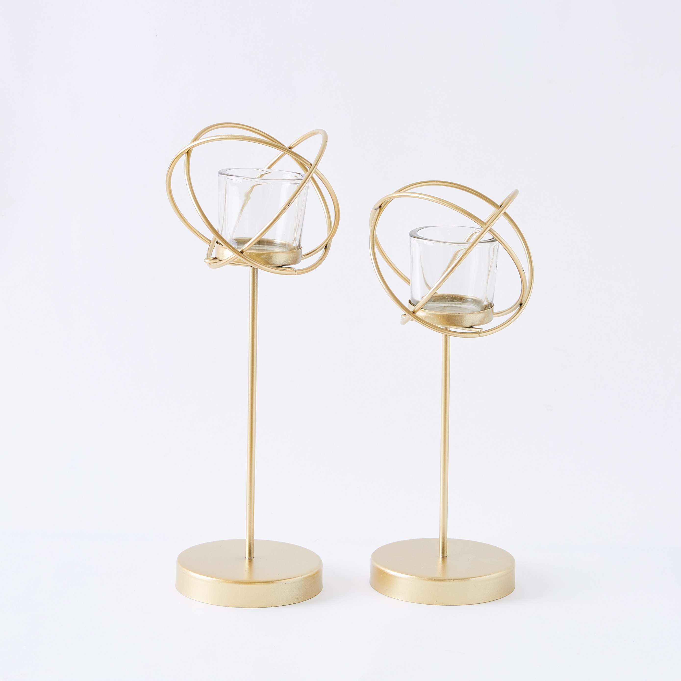 Gloss Tealight Holders - Set of 2-hbxlivingroom-decorandaccessories-candleholders-image-4