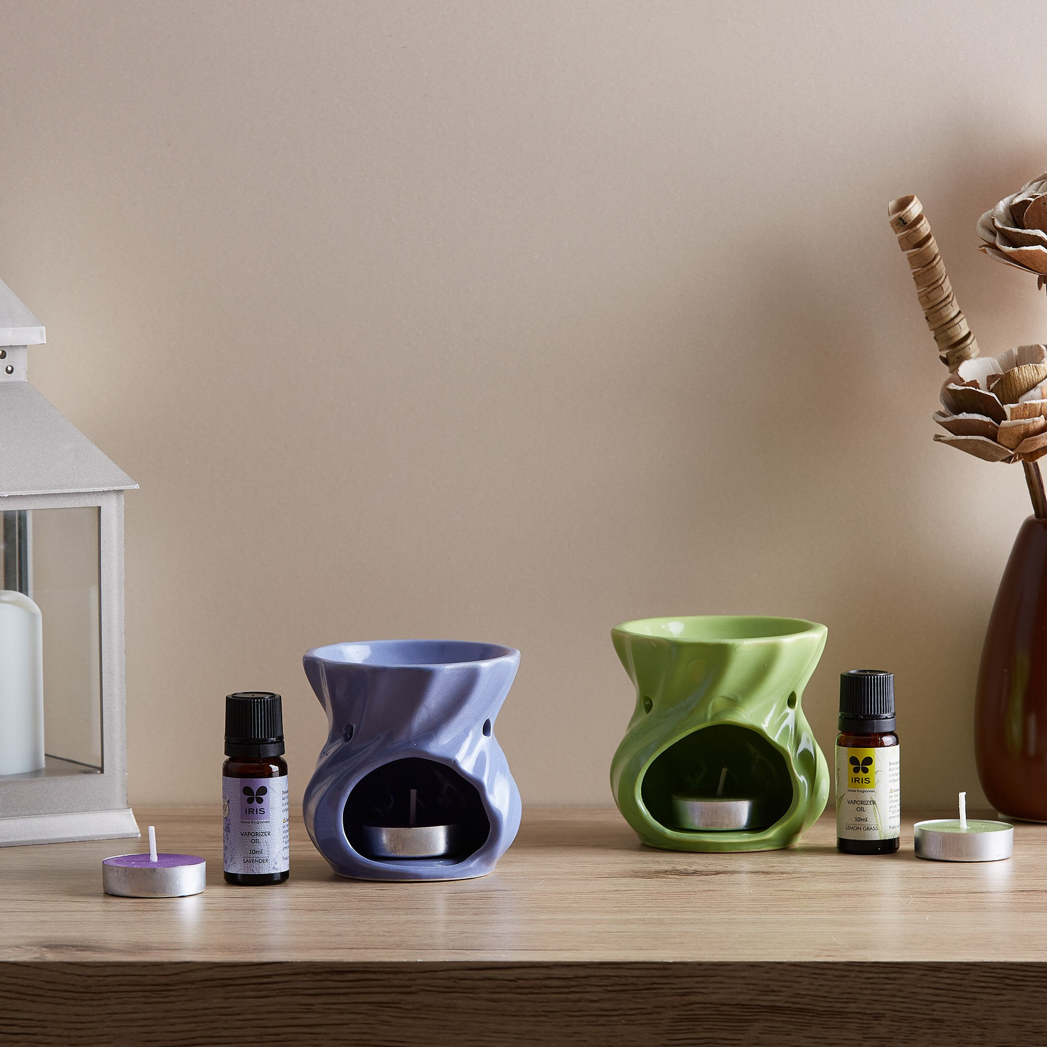 طقم مبخرة زيت عطري من بالمين-hbxbedroom-homefragrance-oilburners-image-3
