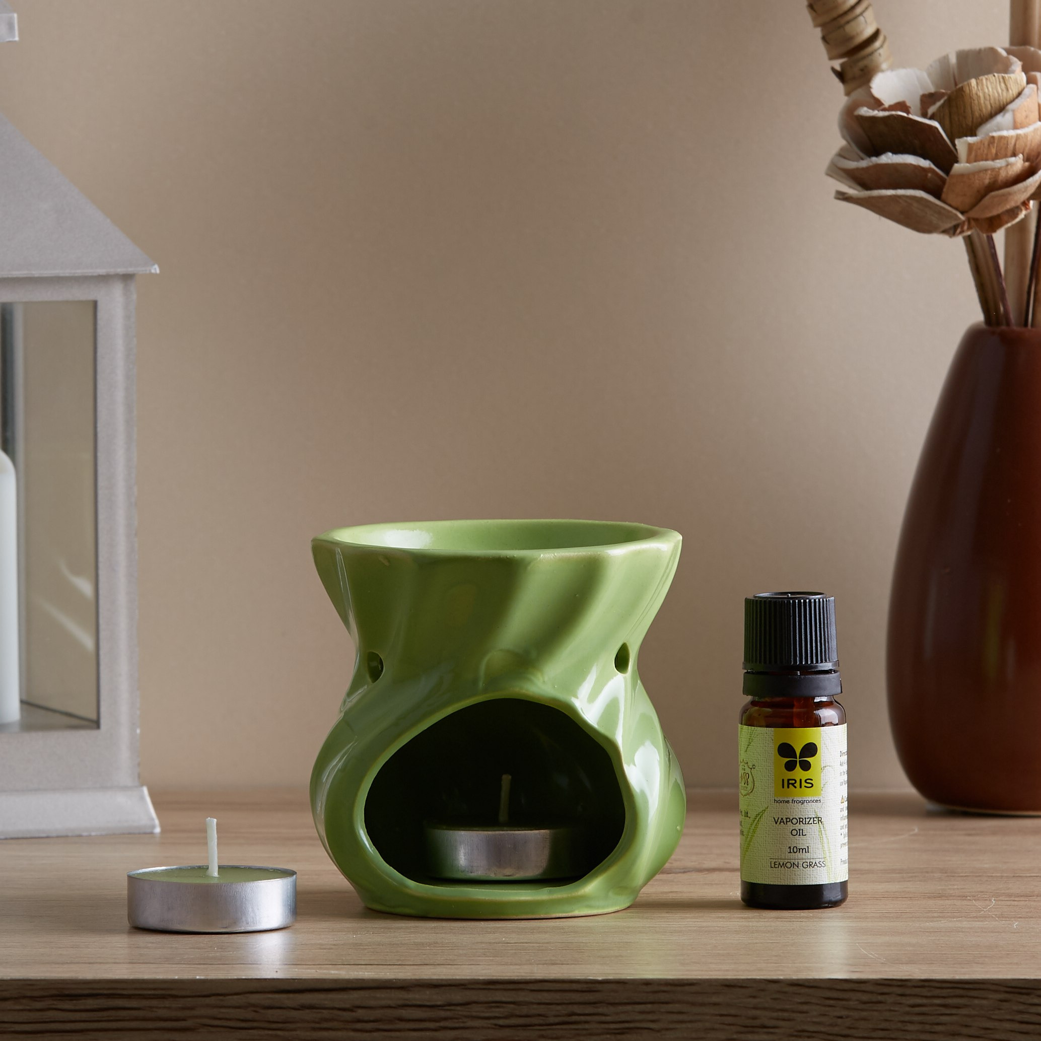طقم مبخرة زيت عطري من مرلين-hbxbedroom-homefragrance-oilburners-image-1
