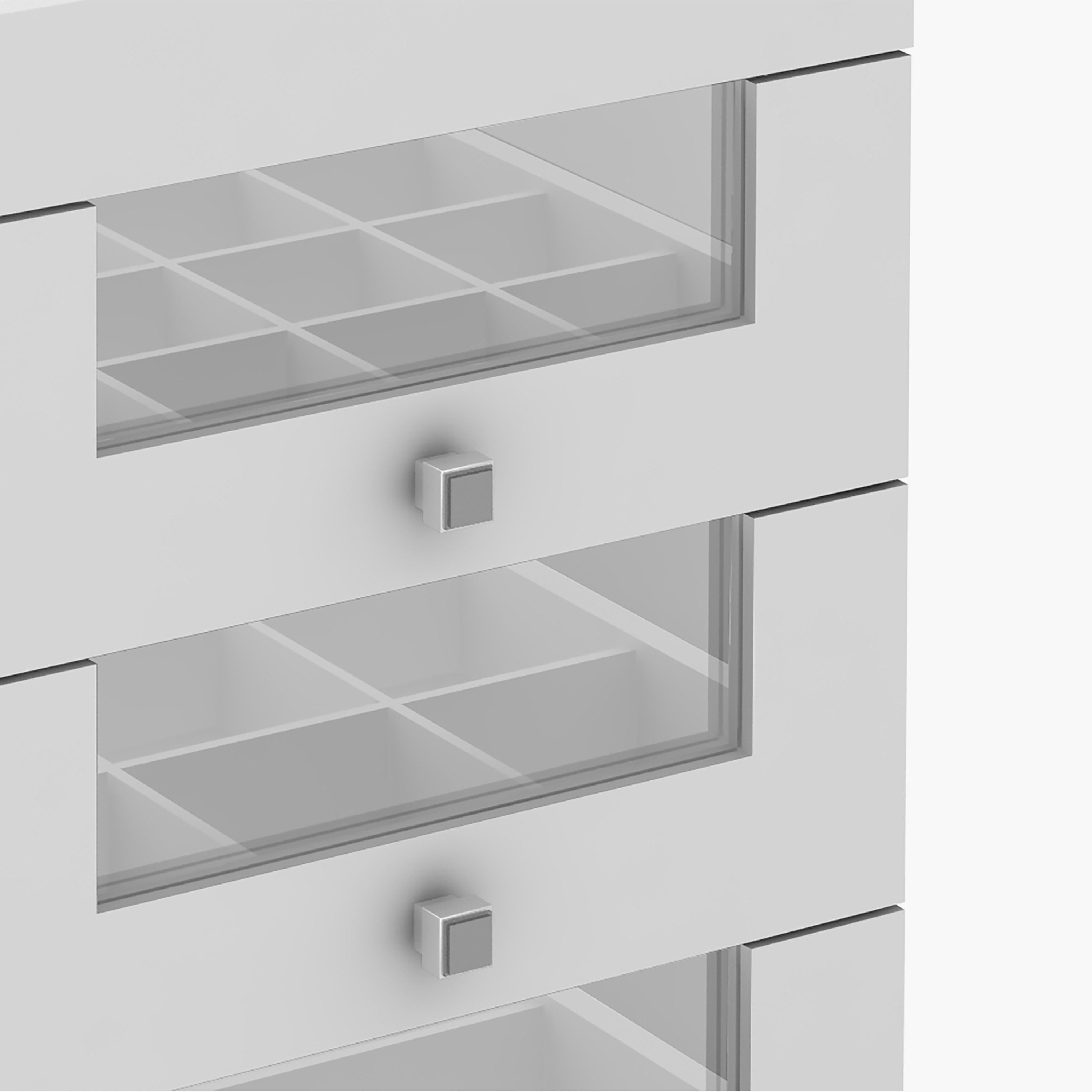 Movo Olso 4-Drawer Makeup Storage Unit-hbxfurniture-bedroom-dressersandmirrors-image-3