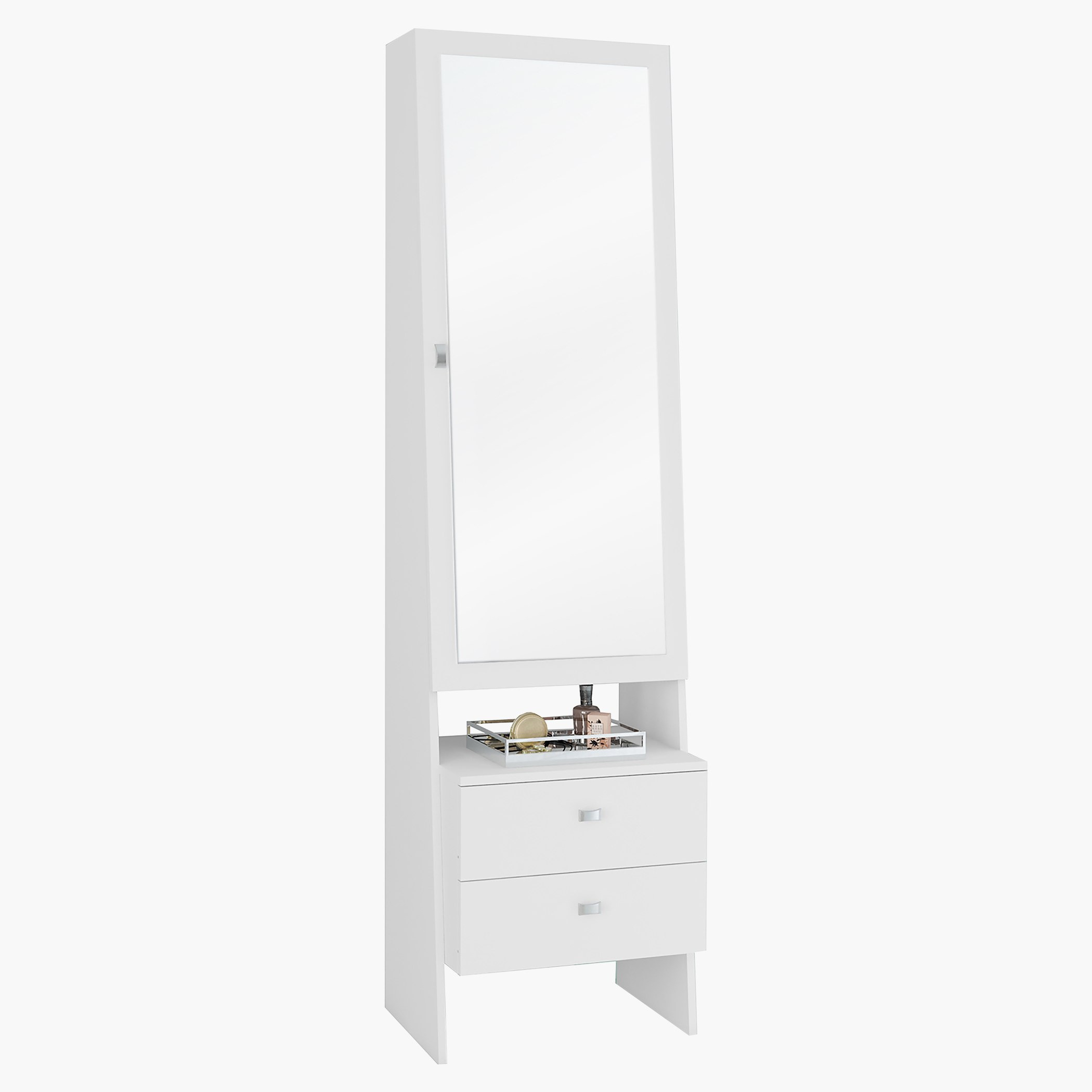 مرآة أرضية قائمة مع وحدة تخزين مجوهرات - سنوي من موڤو - 48×36×175 سم-hbxfurniture-bedroom-dressersandmirrors-image-1