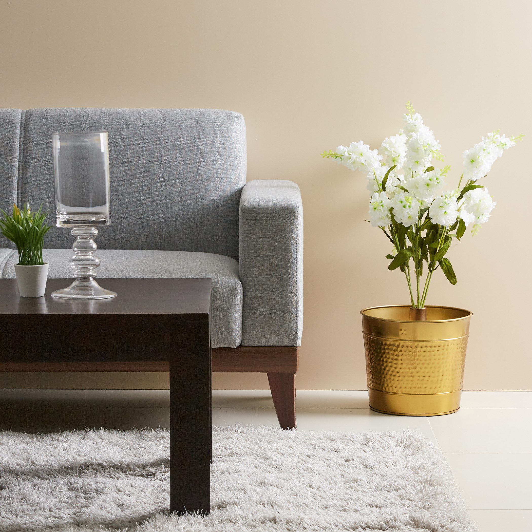 وعاء زرع معدني مطروق - 27 سم-hbxdecorandfurnishings-homeaccessories-artificialflowersandplants-image-4