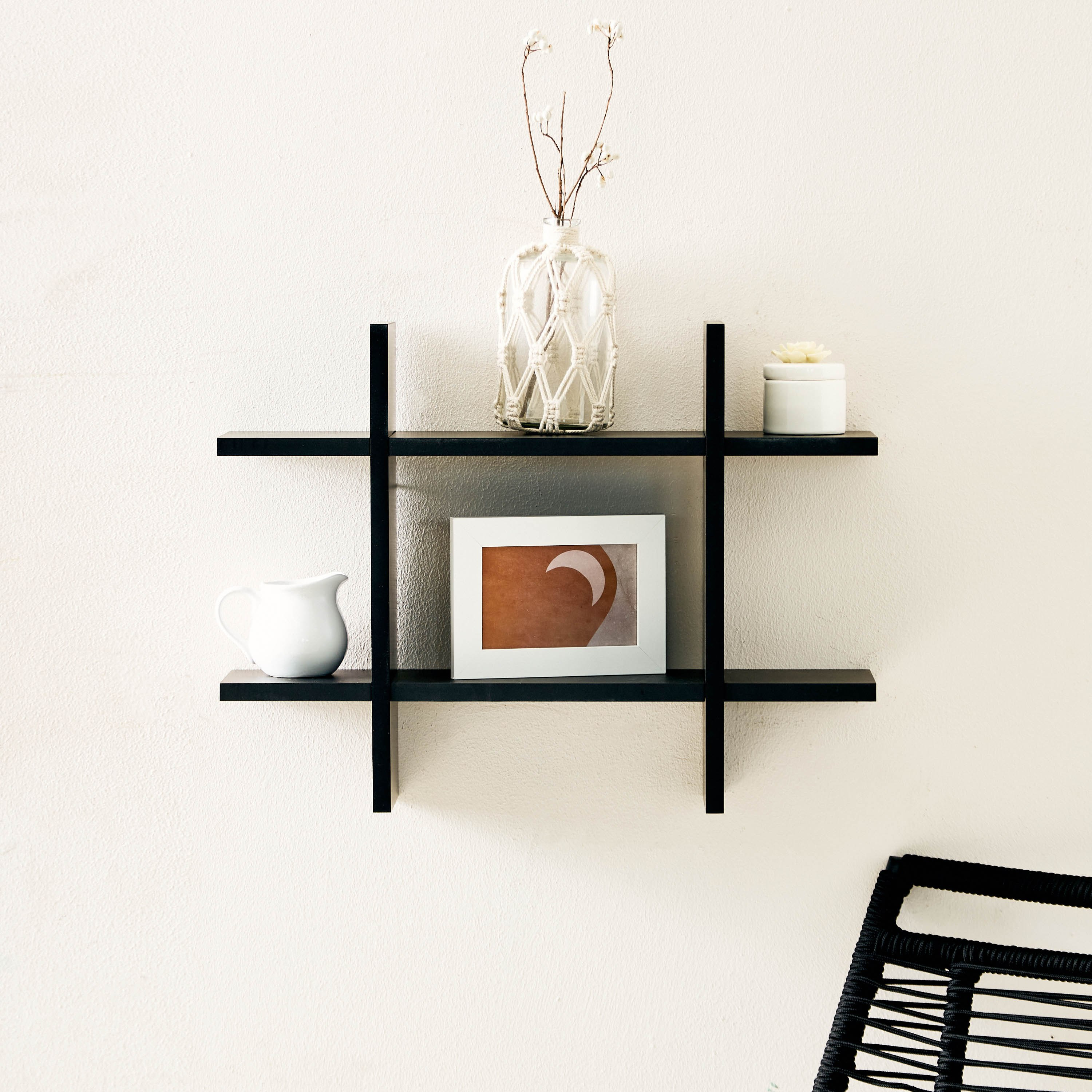 Hashtag Shaped Shelf-hbxfurniture-mediaunitsandstorage-wallshelves-image-3