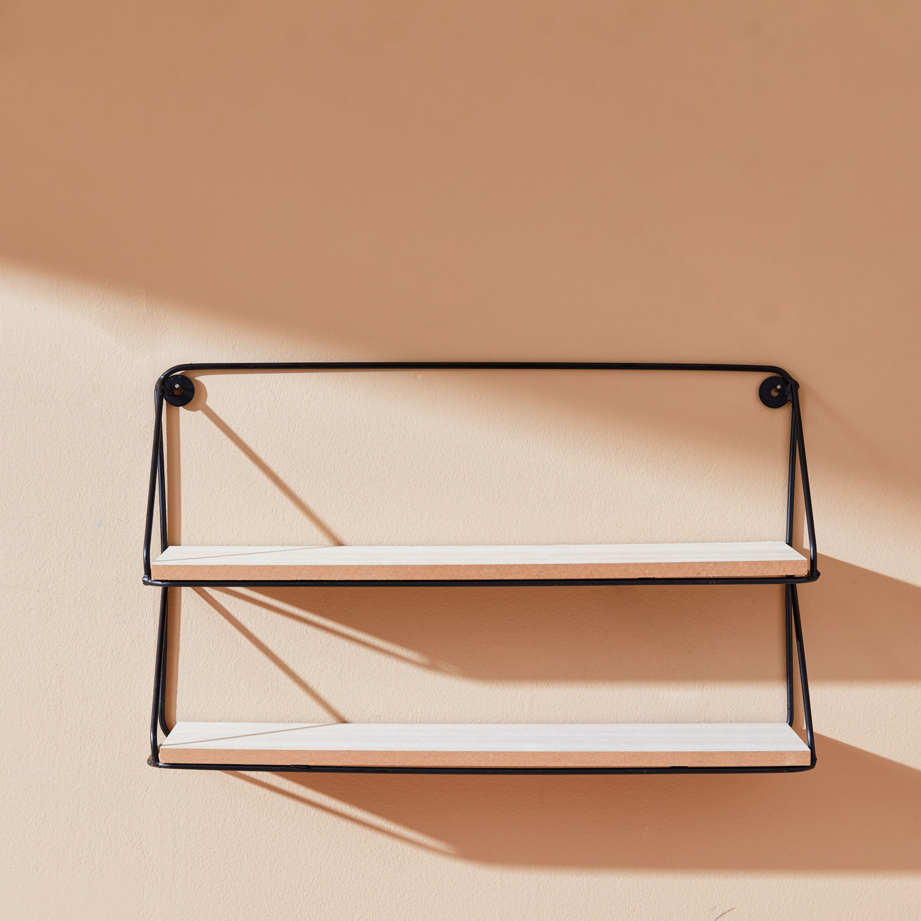 رف بطابقين من أوربان - 40X10X24 سم-hbxfurniture-mediaunitsandstorage-wallshelves-image-1