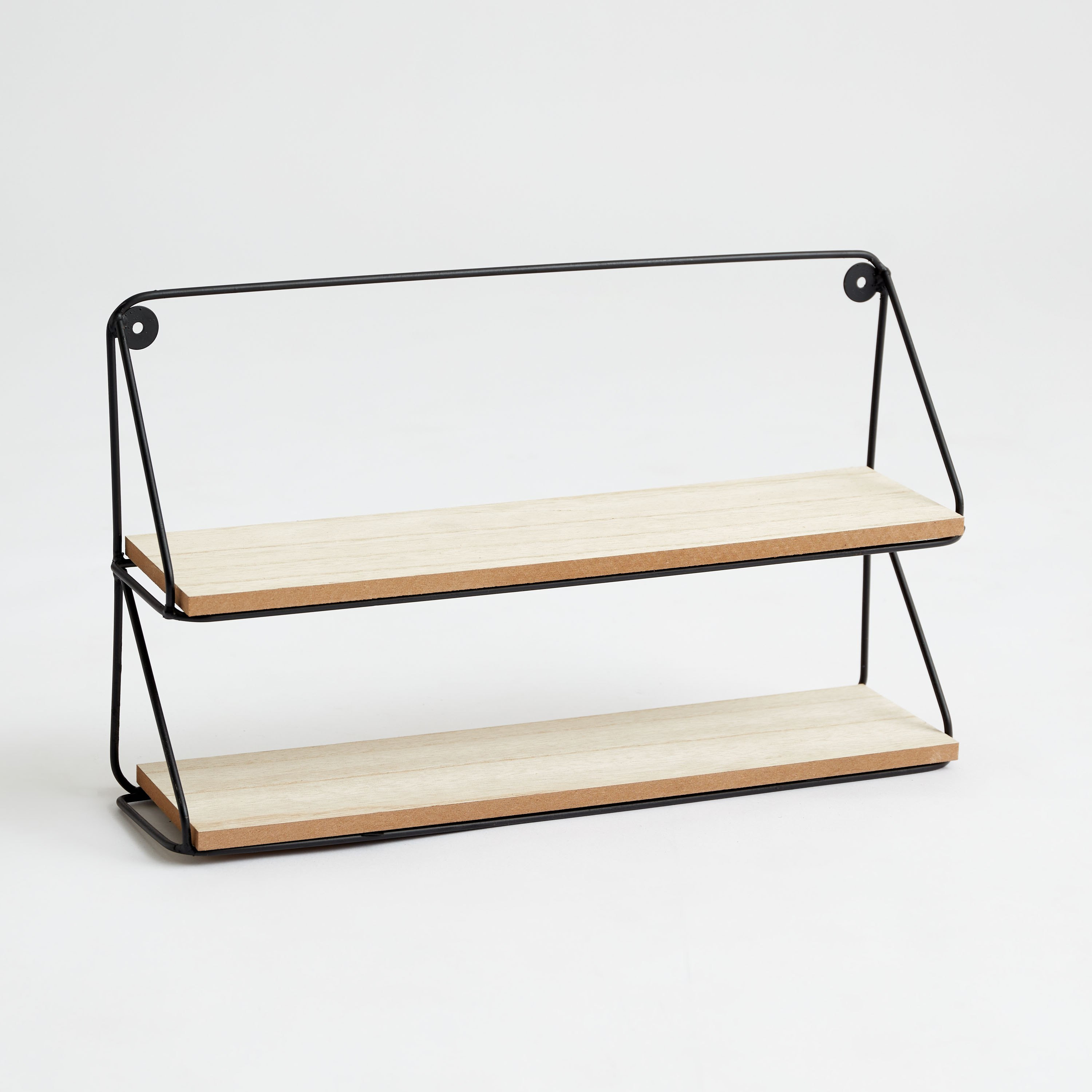 رف بطابقين من أوربان - 40X10X24 سم-hbxfurniture-mediaunitsandstorage-wallshelves-image-6