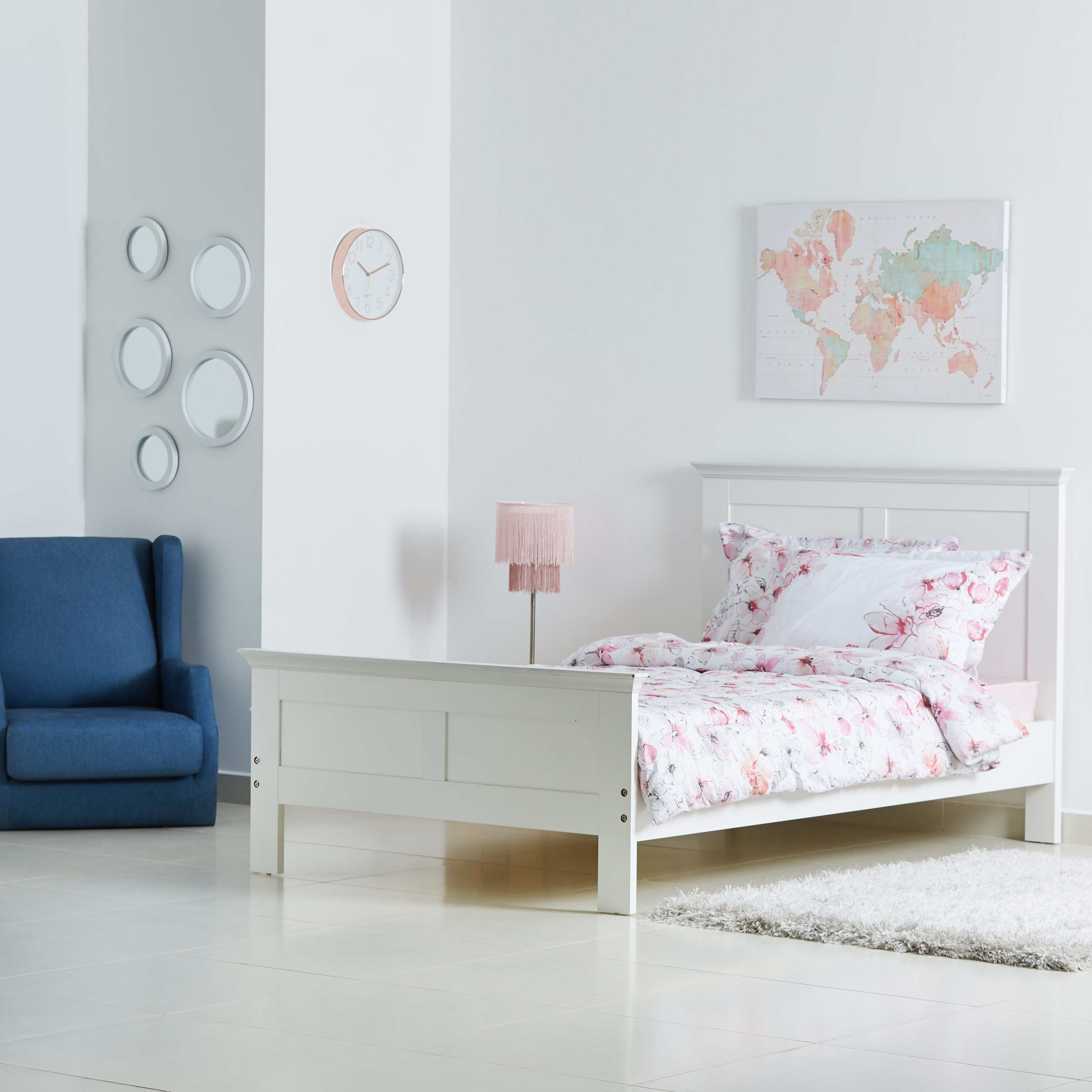 طقم ألحفة وبياضات من ثلاث قطع بطبعات أزهار من روزيلا - 160x220 سم-PROMO_HB_AE_B1G1_250925-image-4