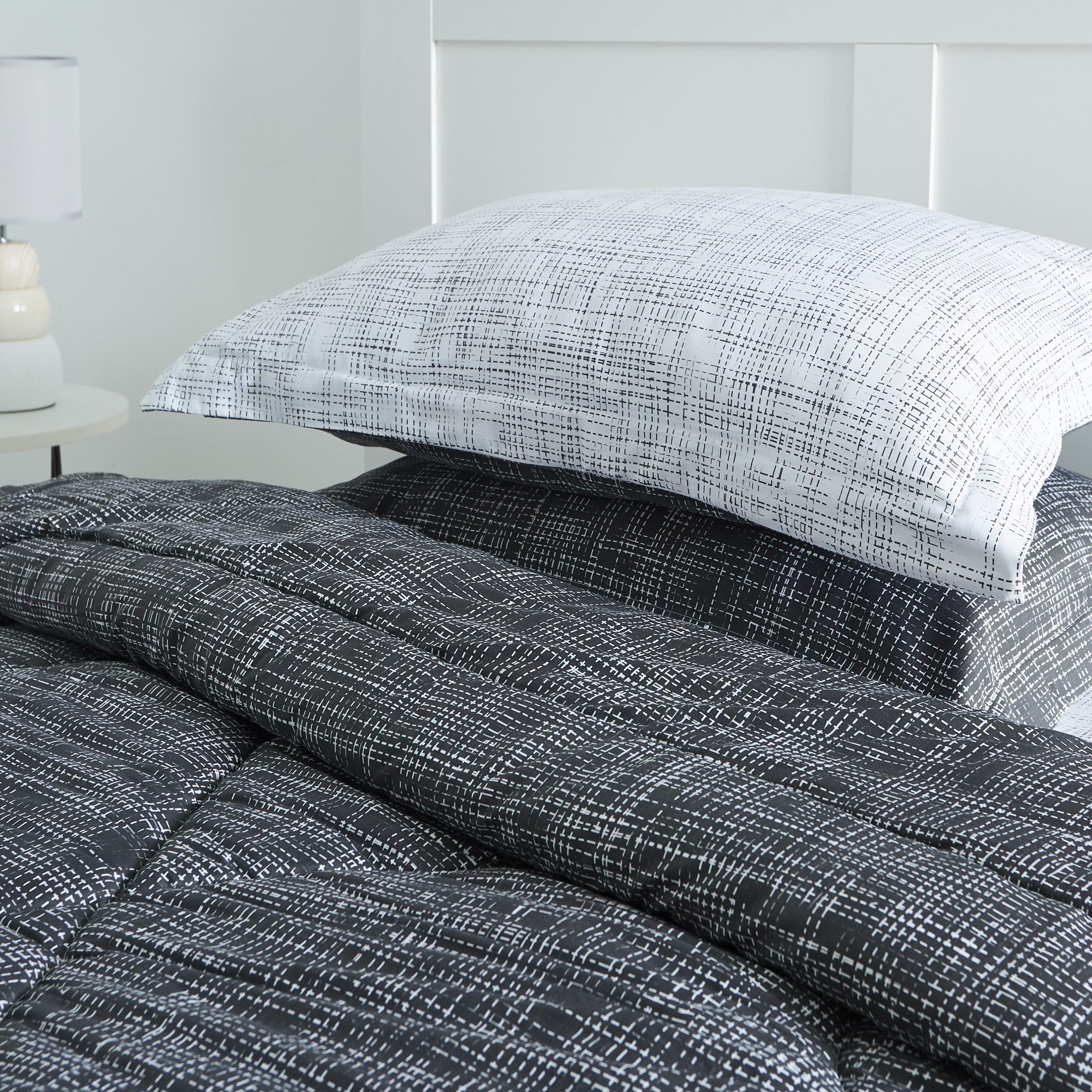 طقم لحاف مزدوج من ثلاث قطع بطبعات من جاكسون - 160x220 سم-hbxkidsandyouth-beddingandfurnishings-comfortersets-image-3