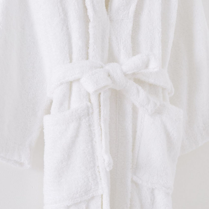 Essential Adult Shawl Bathrobe - Medium-Bathroom Textiles-image-2