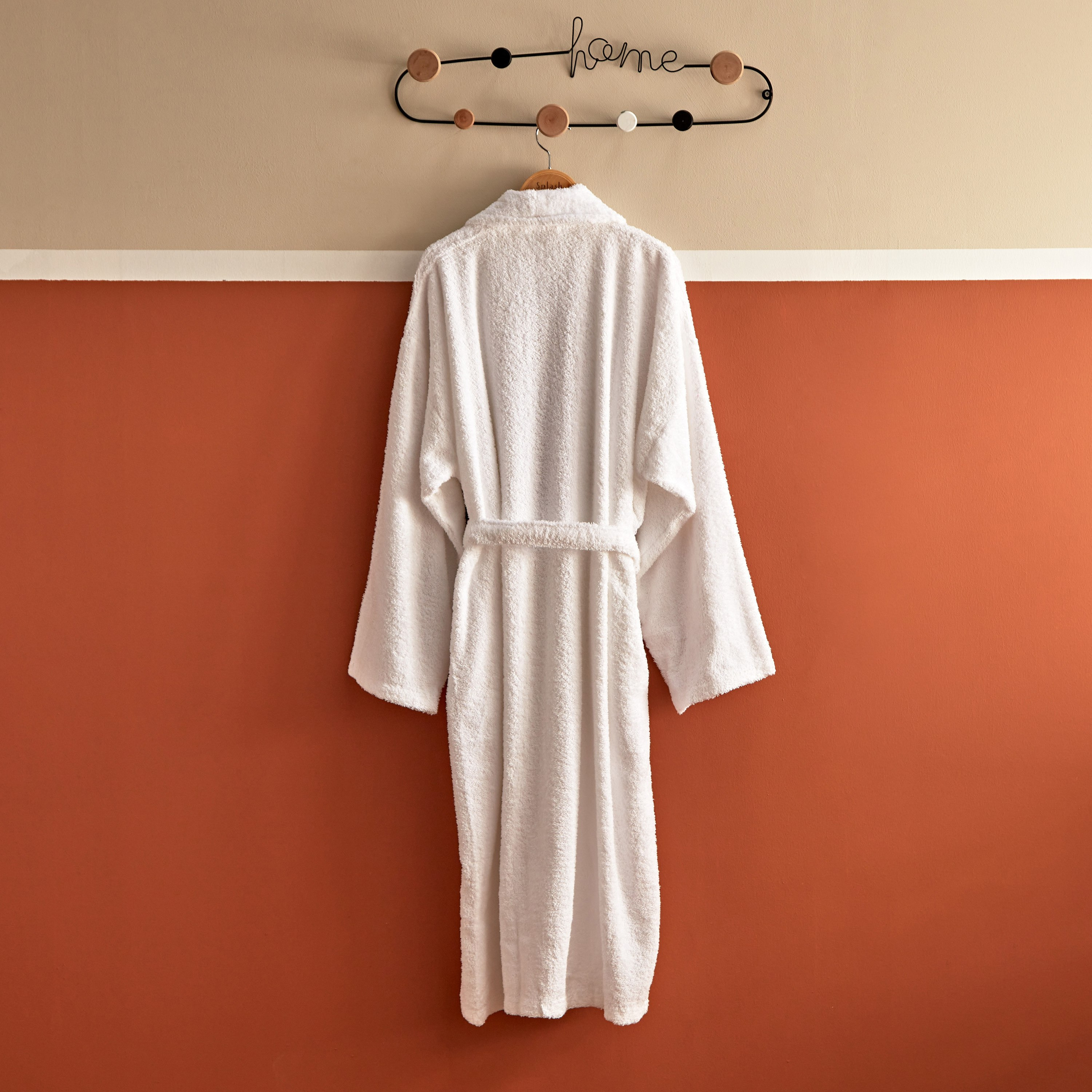 Essential Shawl Bathrobe with Pocket Detail - XXL-hbxbathroom-bathroomtextiles-image-4