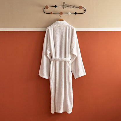 Essential Shawl Bathrobe with Pocket Detail - XXL-Bathroom Textiles-image-3