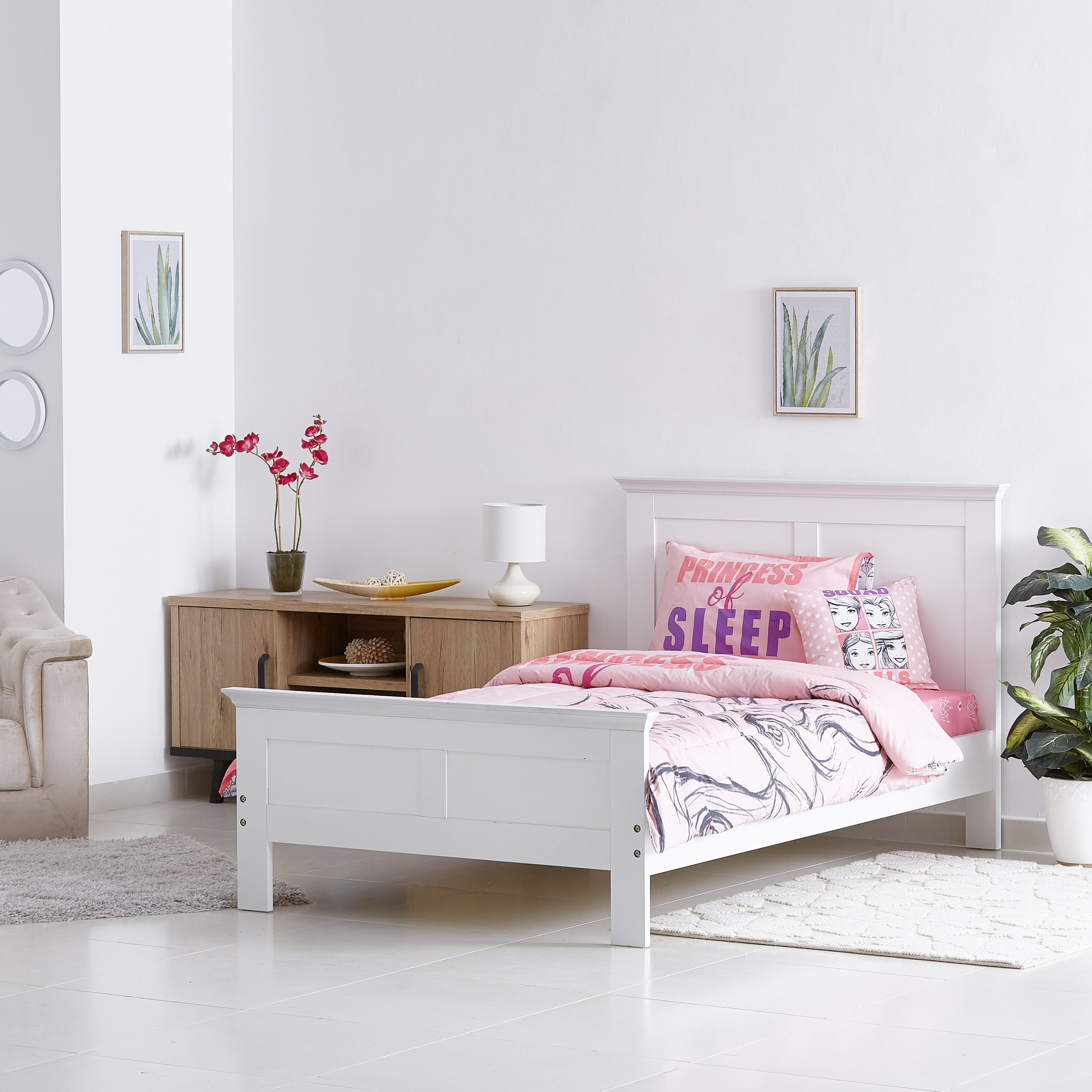 طقم ألحفة وبياضات بطبعات برنسيس رقمية 4 قطع- 165X230 سم-hbxhomeware-hbxkidsandyouth-image-7